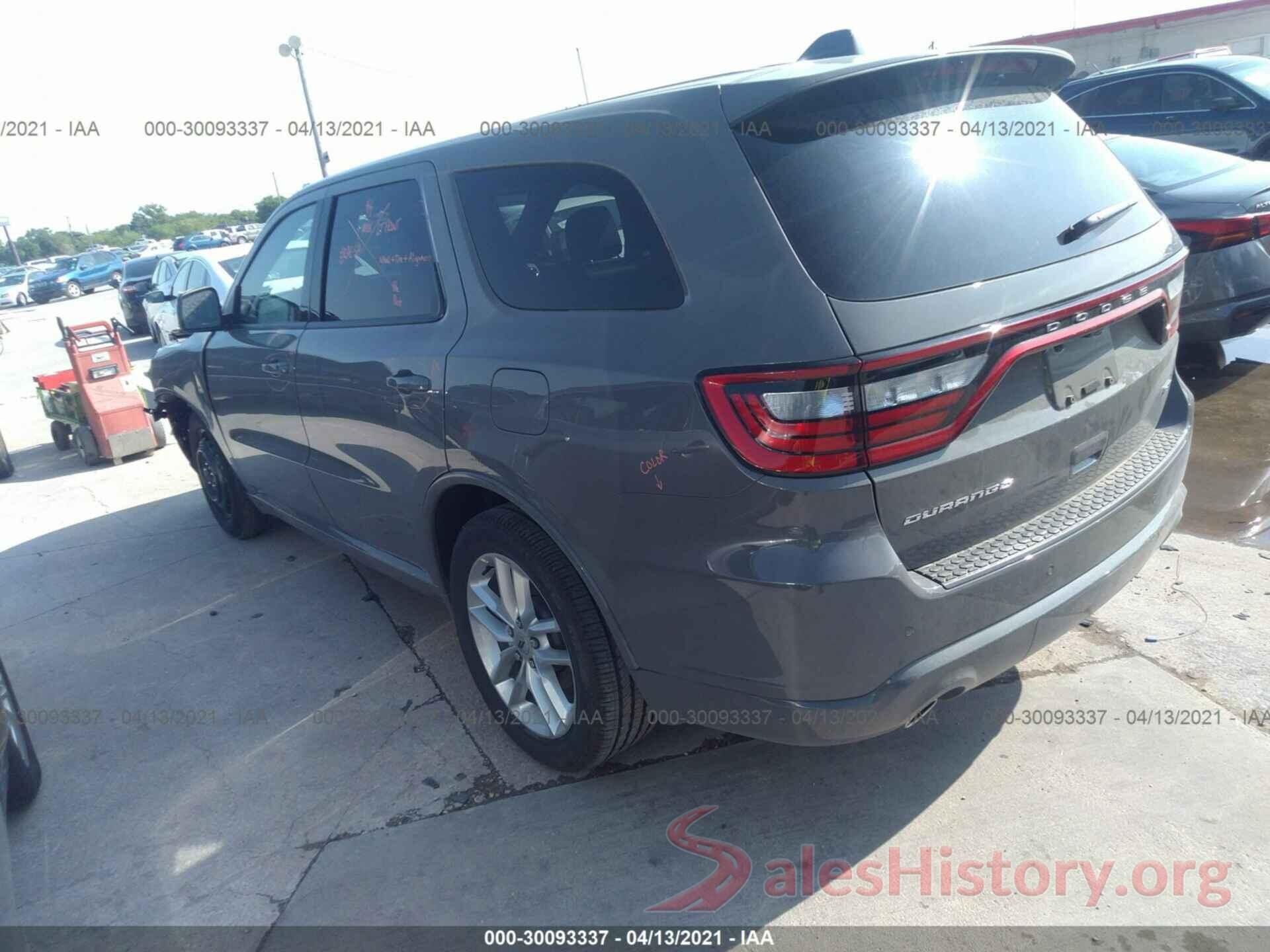 1C4RDHDG9MC659703 2021 DODGE DURANGO