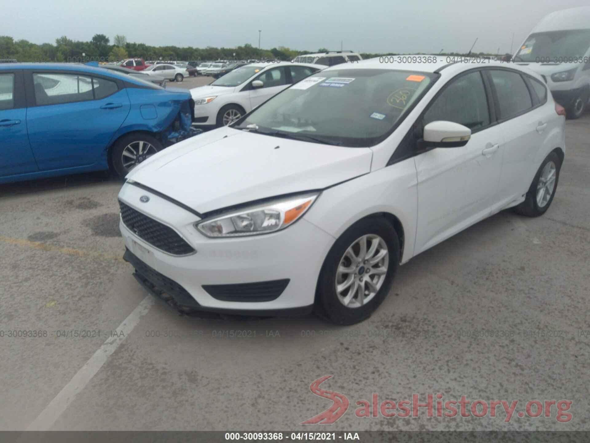 1FADP3K2XGL320356 2016 FORD FOCUS