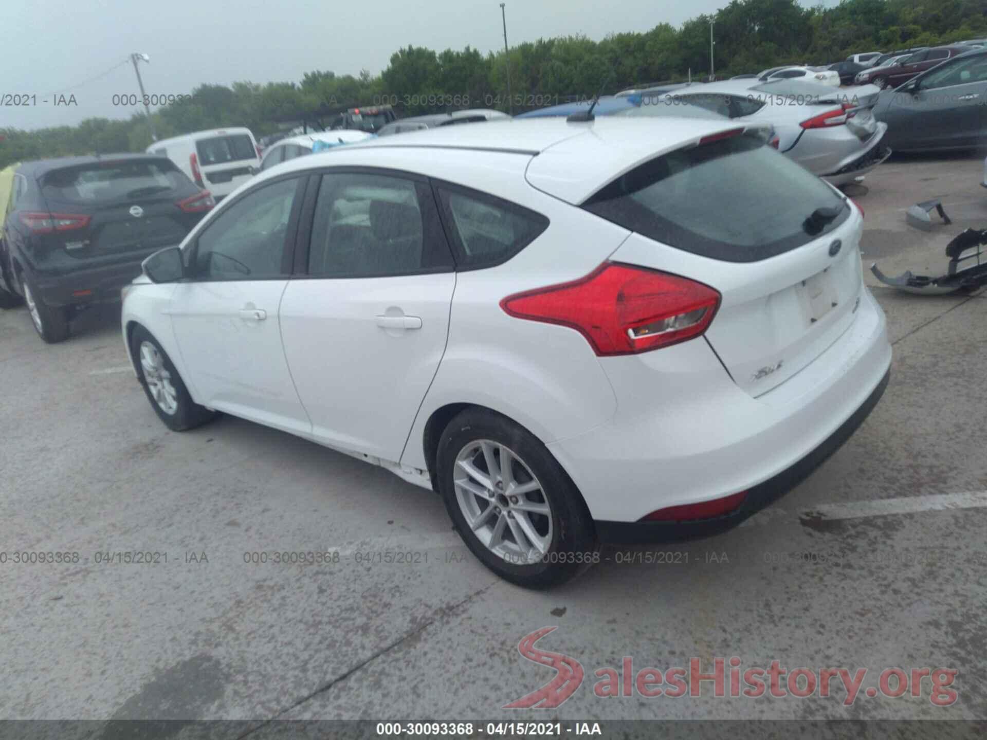 1FADP3K2XGL320356 2016 FORD FOCUS