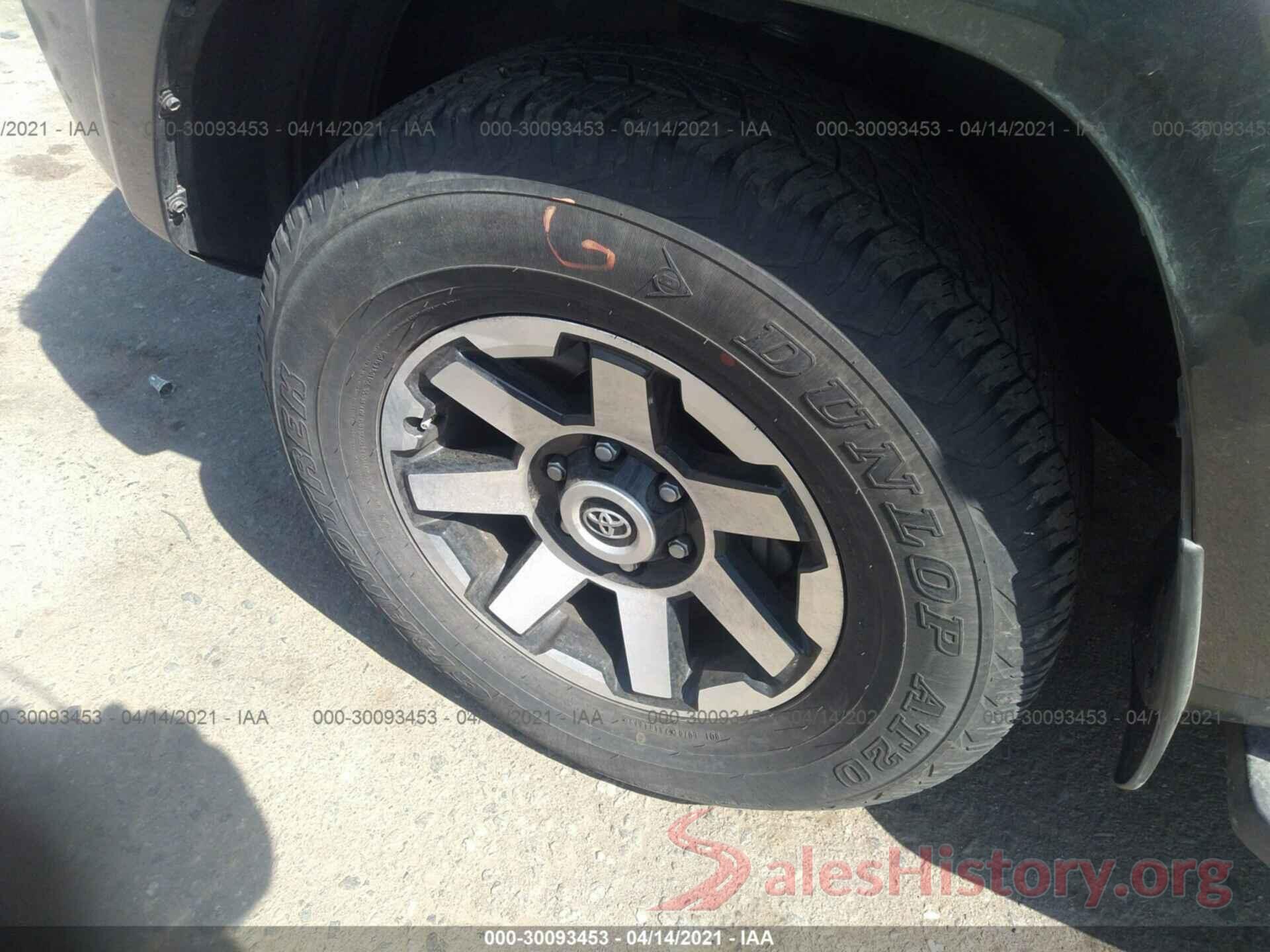 JTEBU5JR5L5787618 2020 TOYOTA 4RUNNER