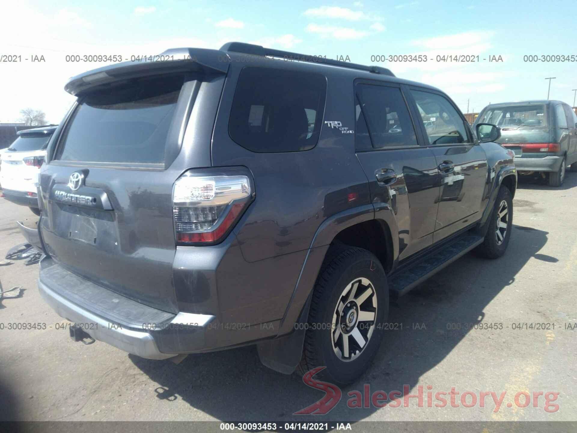 JTEBU5JR5L5787618 2020 TOYOTA 4RUNNER