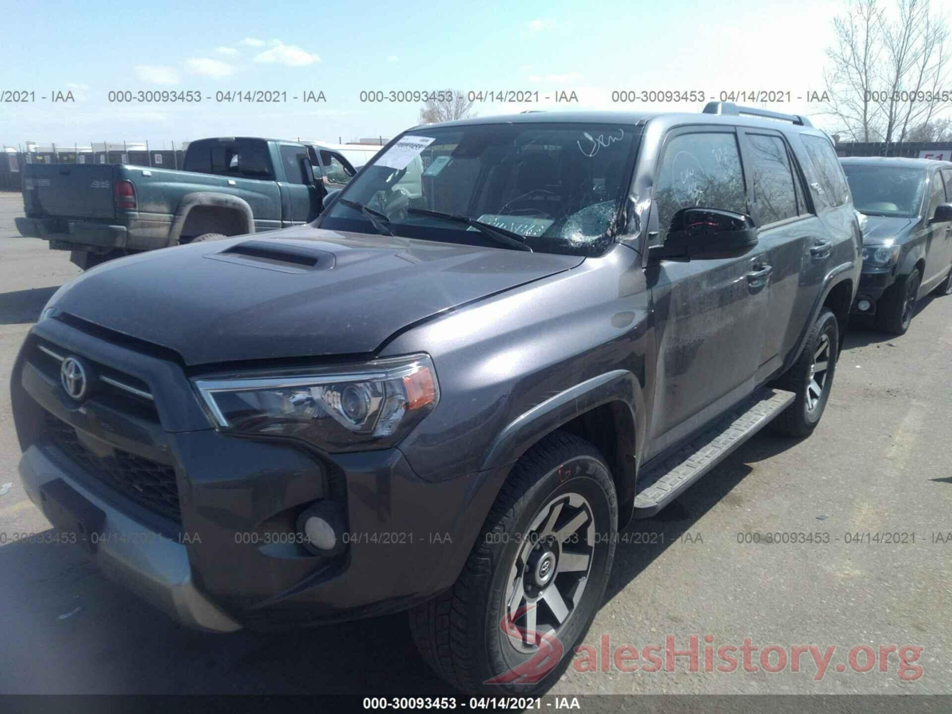 JTEBU5JR5L5787618 2020 TOYOTA 4RUNNER