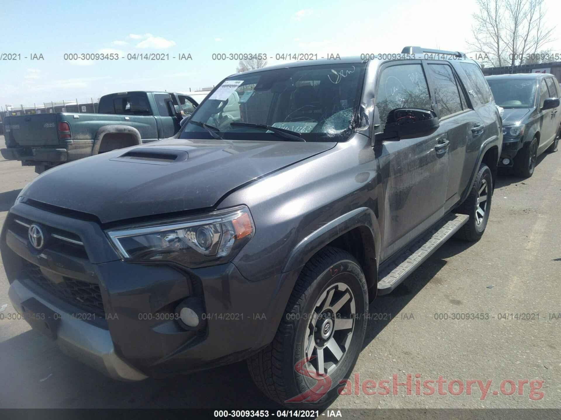 JTEBU5JR5L5787618 2020 TOYOTA 4RUNNER