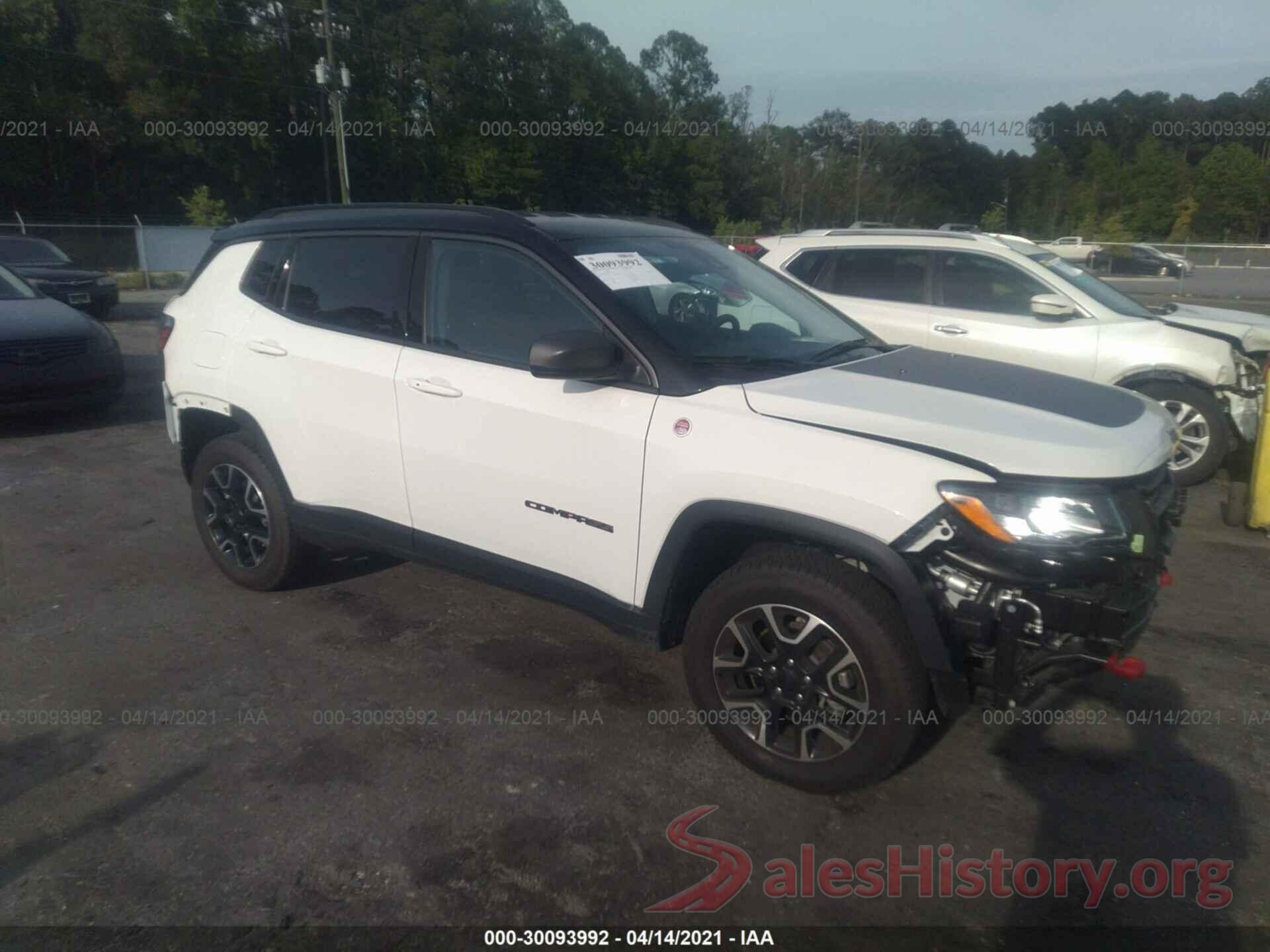 3C4NJDDB3MT533023 2021 JEEP COMPASS