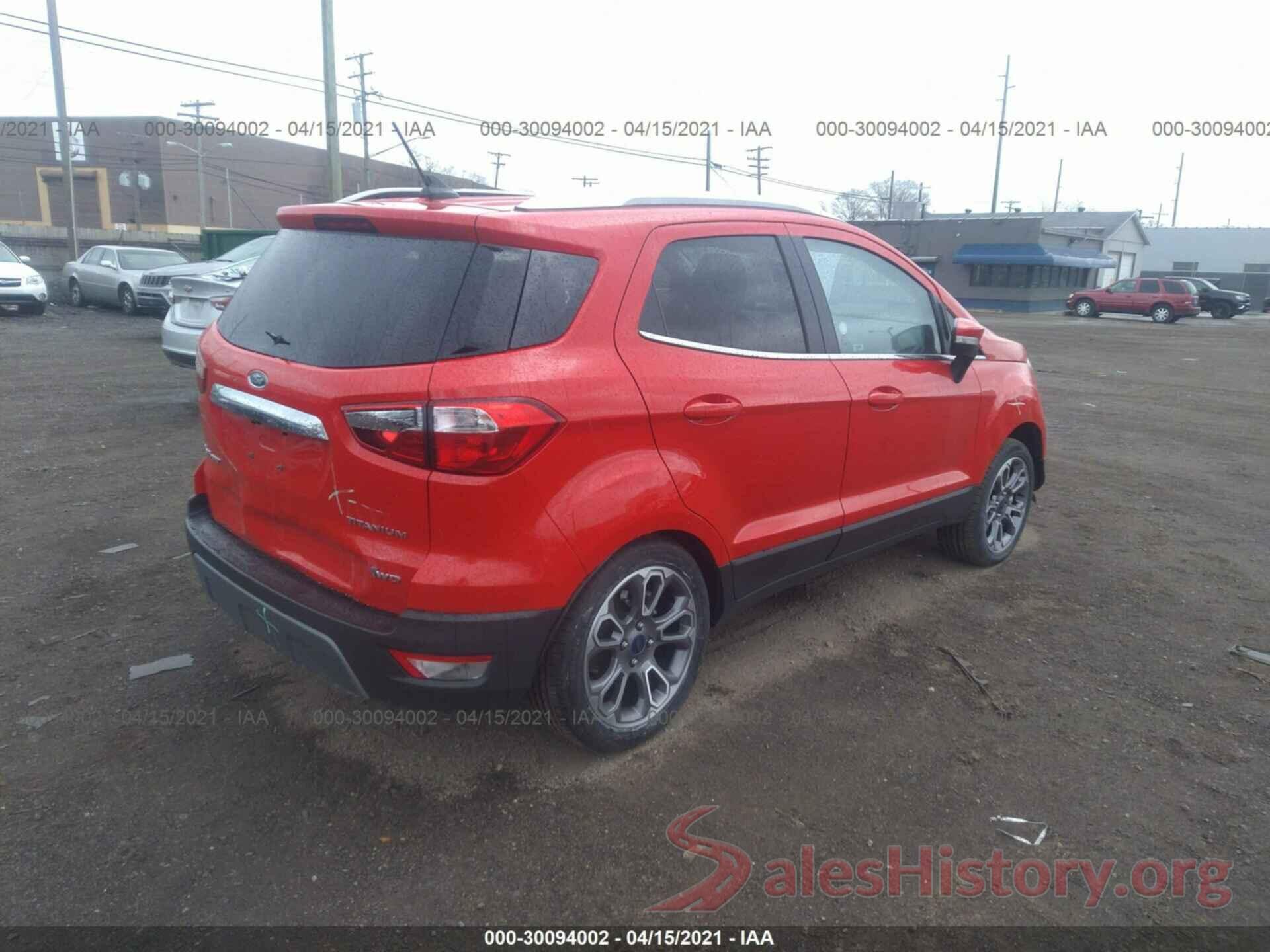 MAJ6S3KL3LC361695 2020 FORD ECOSPORT