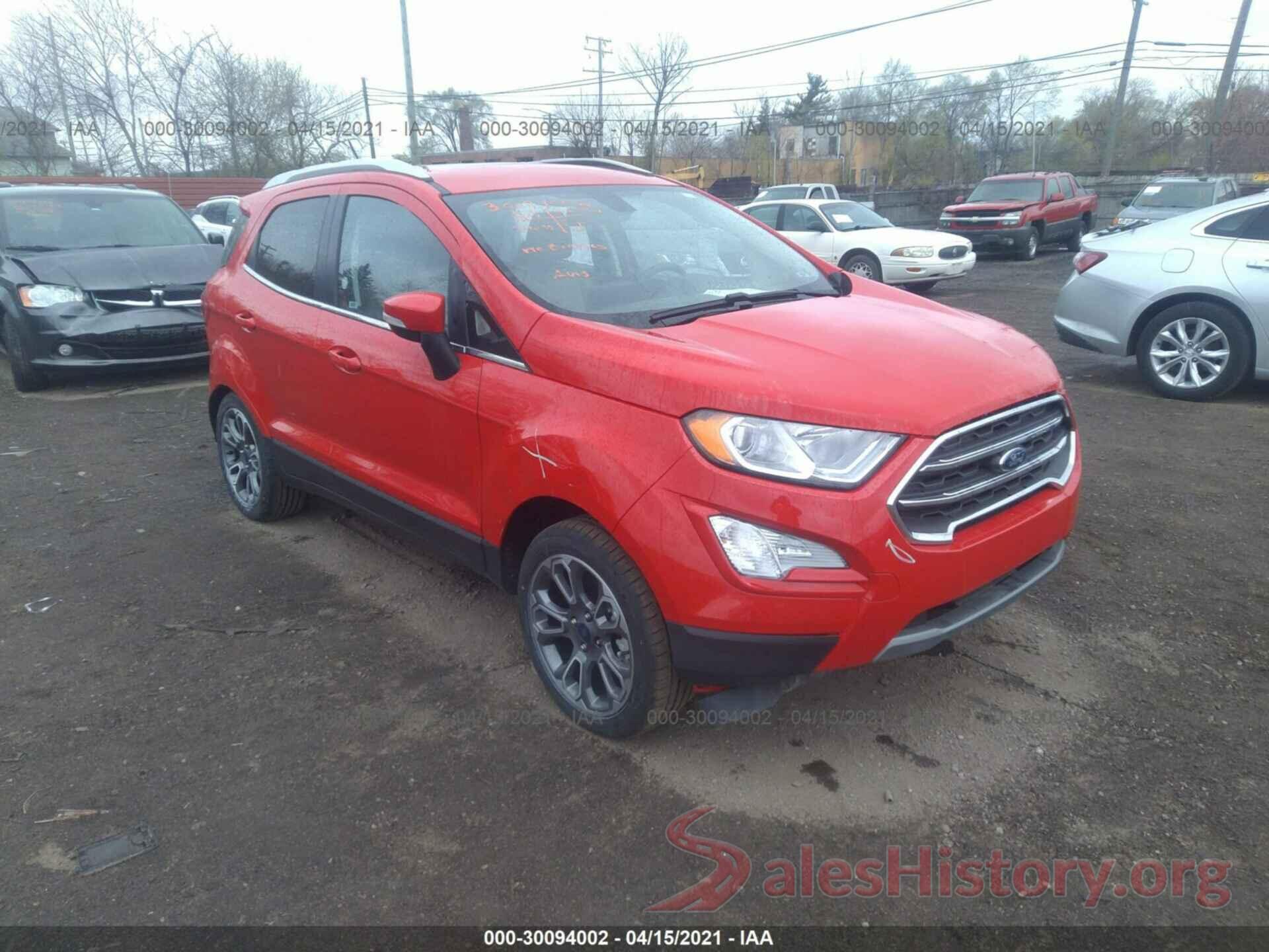 MAJ6S3KL3LC361695 2020 FORD ECOSPORT