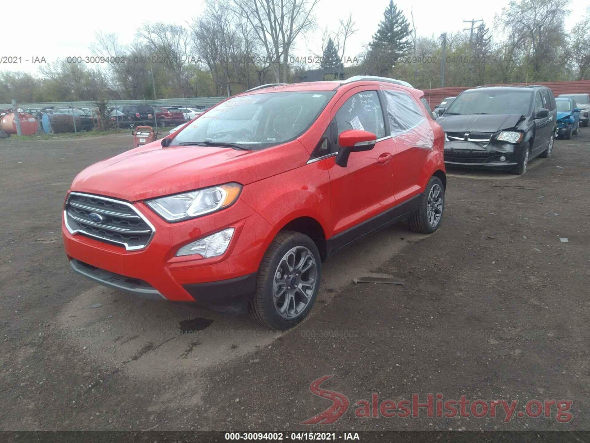 MAJ6S3KL3LC361695 2020 FORD ECOSPORT