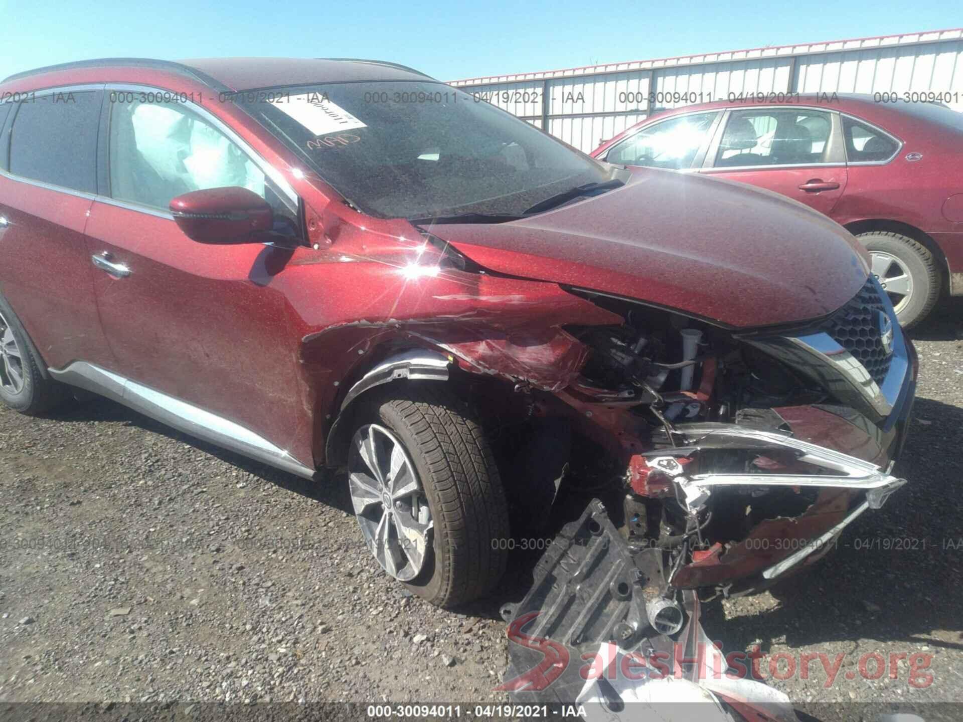 5N1AZ2BS4MC109968 2021 NISSAN MURANO