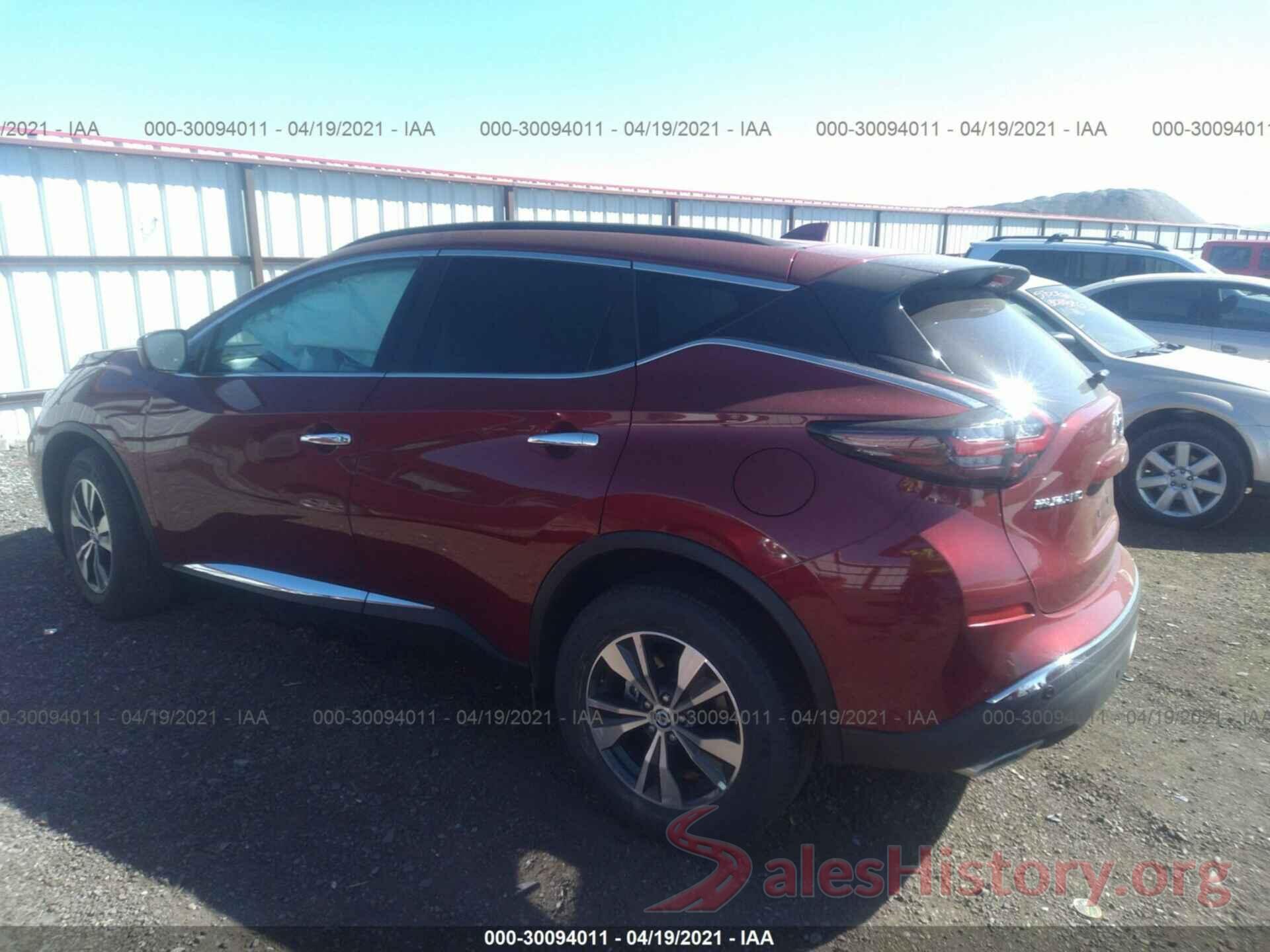 5N1AZ2BS4MC109968 2021 NISSAN MURANO