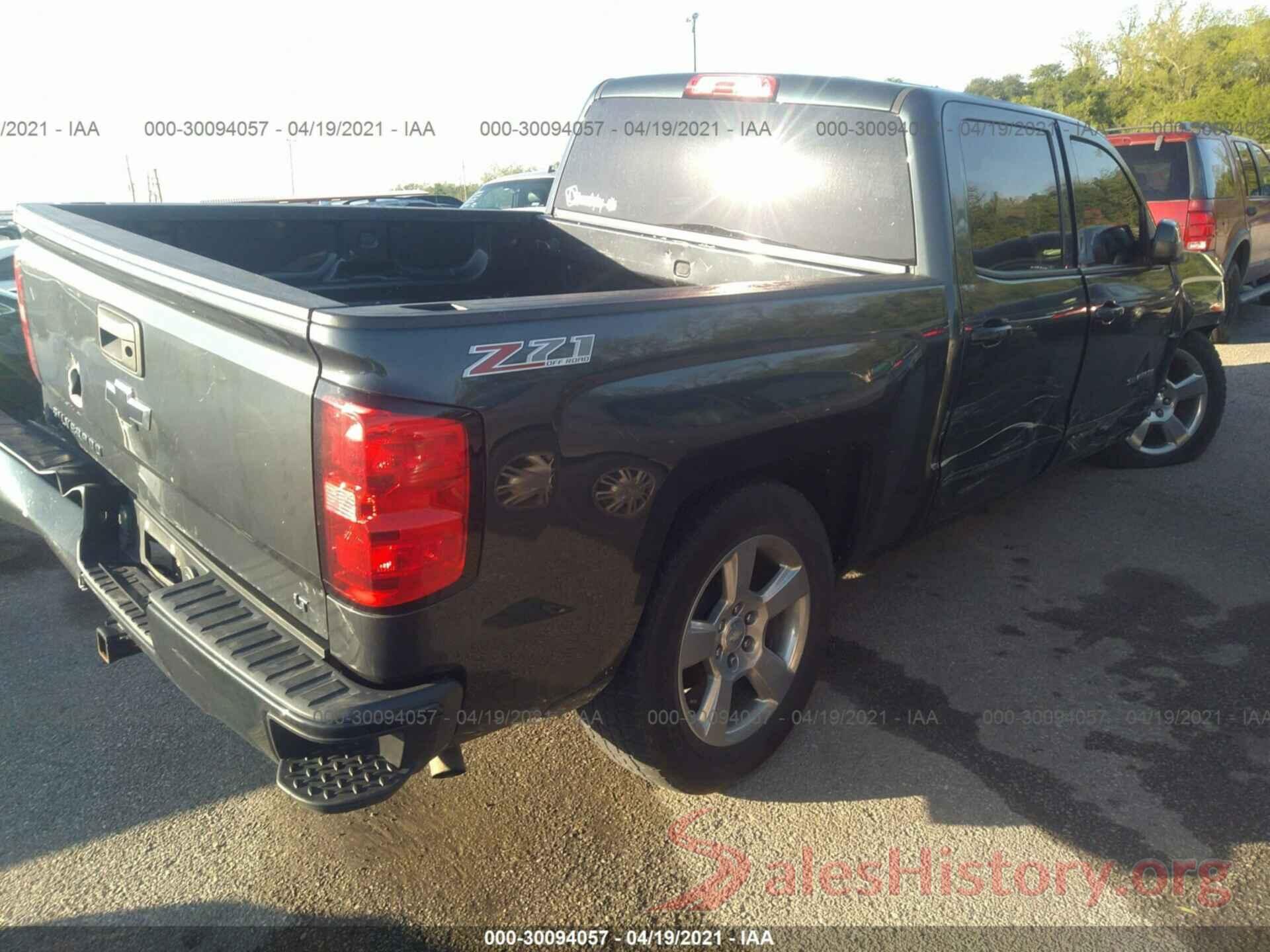 3GCUKREC7HG407789 2017 CHEVROLET SILVERADO 1500