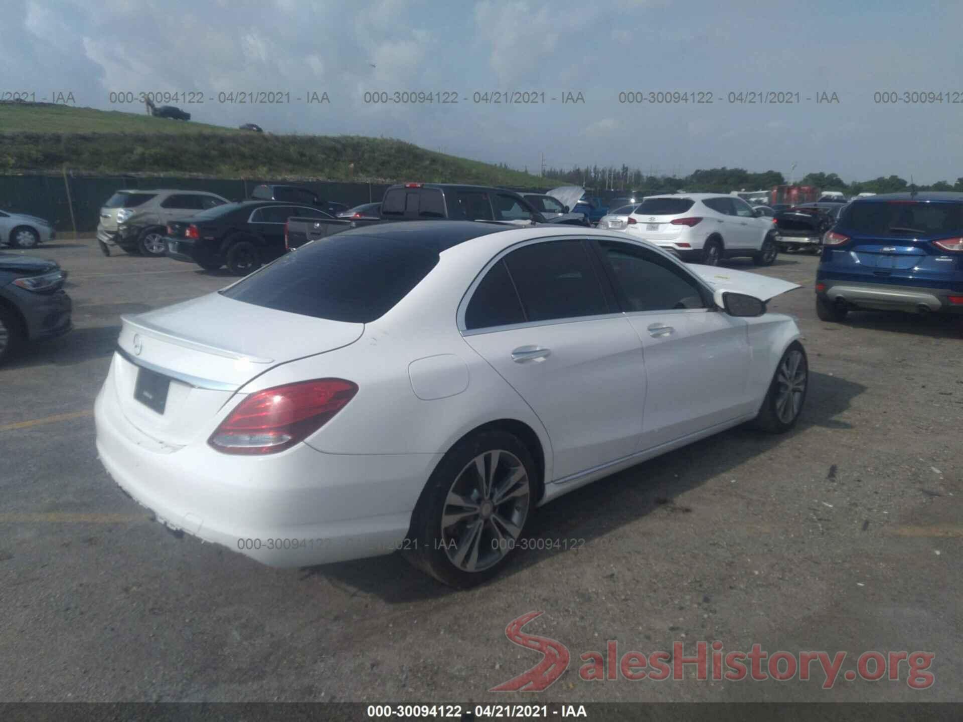 WDDWF4JB9GR143234 2016 MERCEDES-BENZ C-CLASS