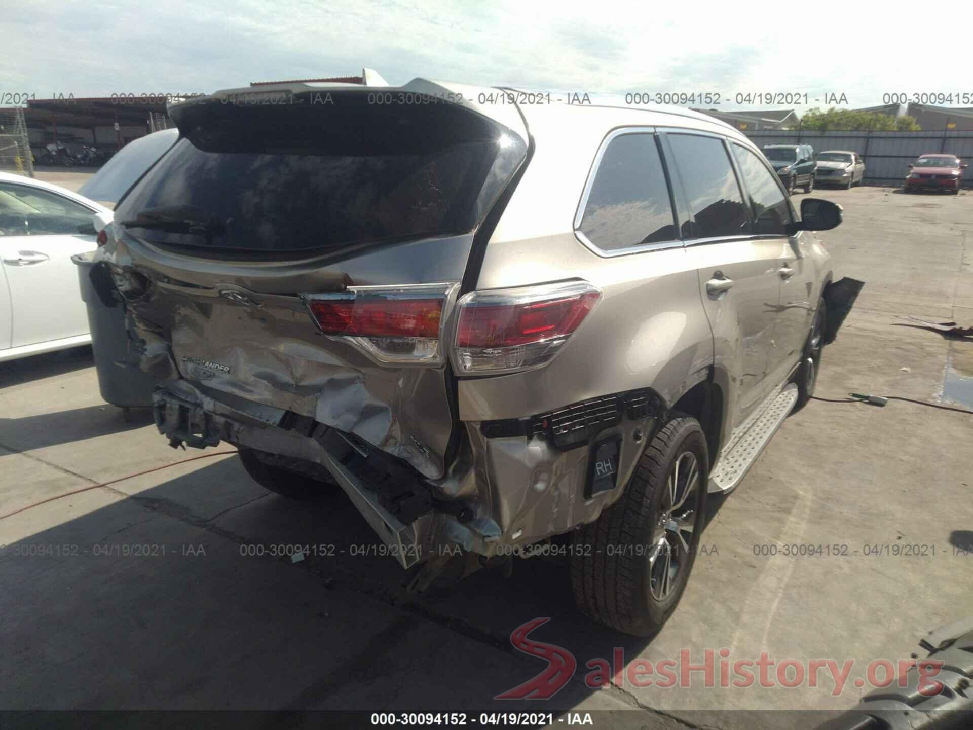 5TDKKRFH6GS158984 2016 TOYOTA HIGHLANDER