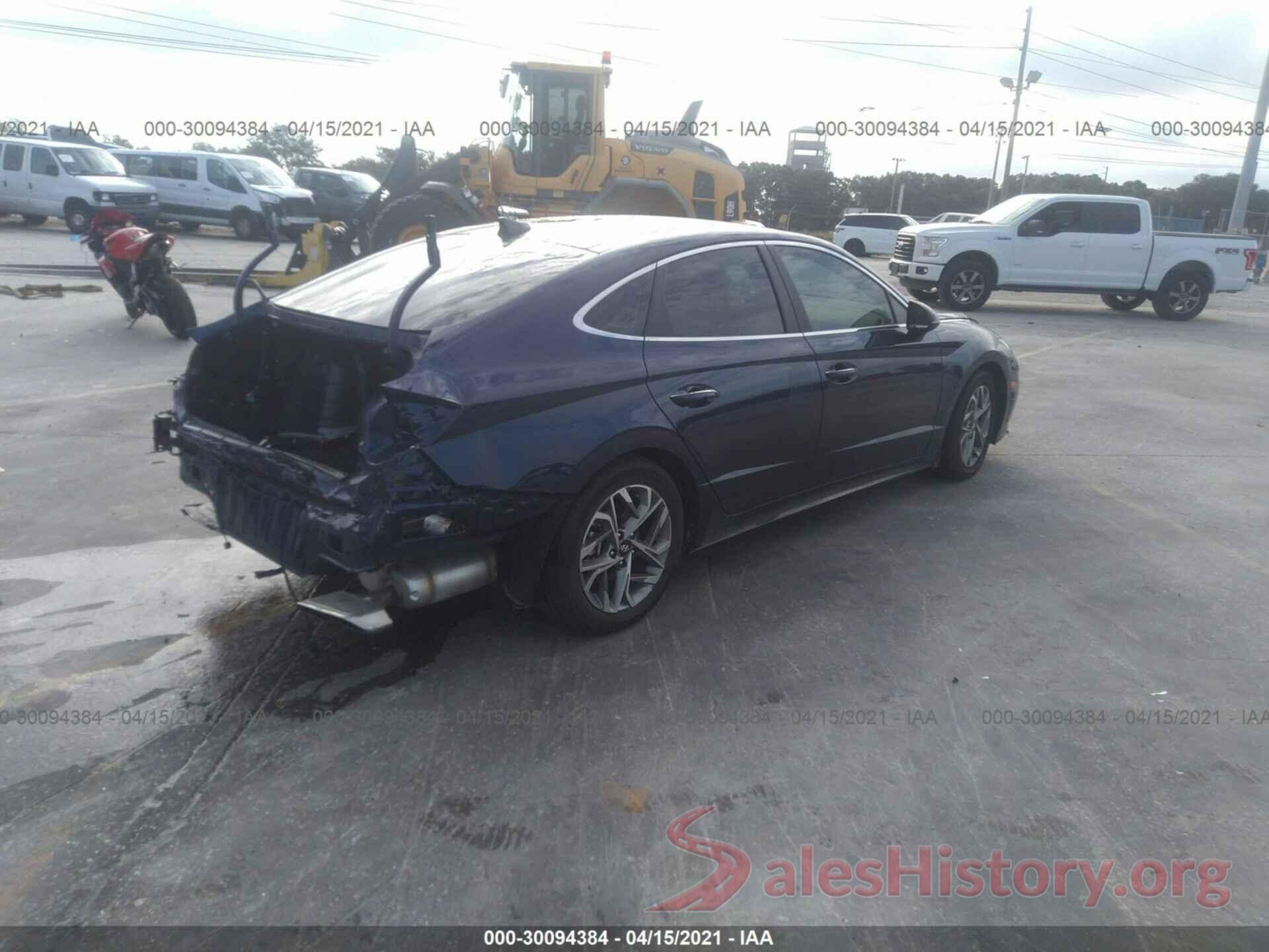 5NPEF4JA1LH054739 2020 HYUNDAI SONATA