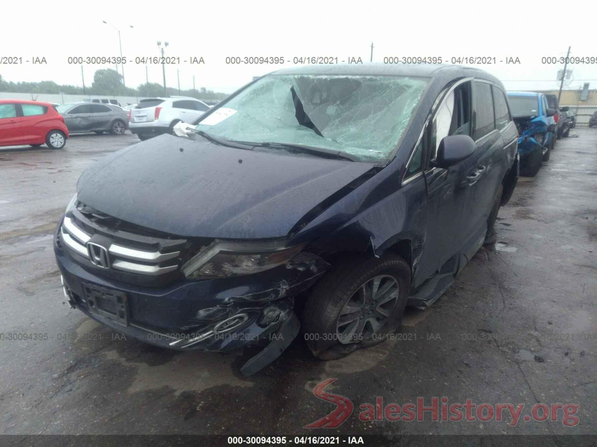 5FNRL5H91HB001573 2017 HONDA ODYSSEY