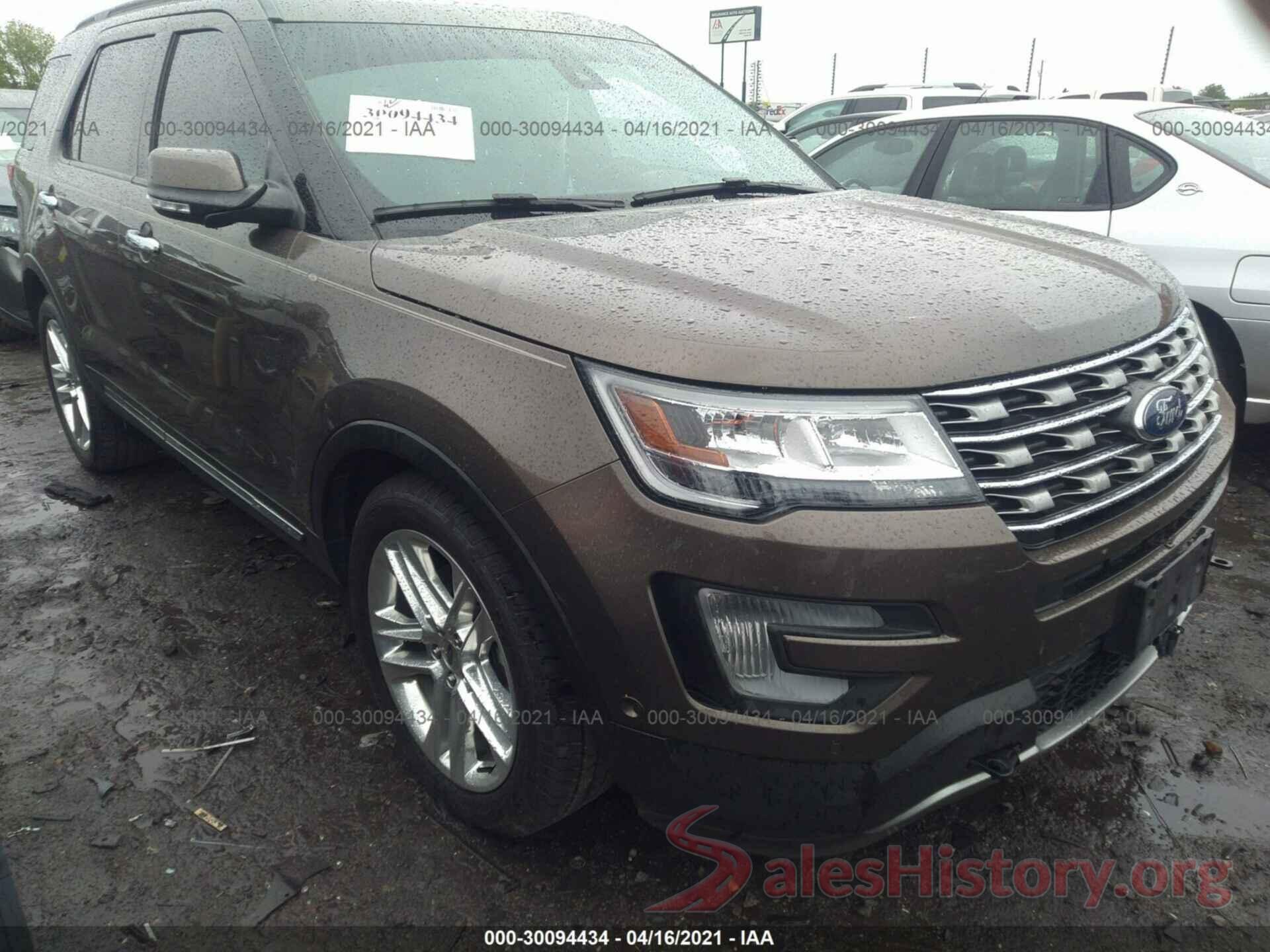 1FM5K7F8XGGB86049 2016 FORD EXPLORER