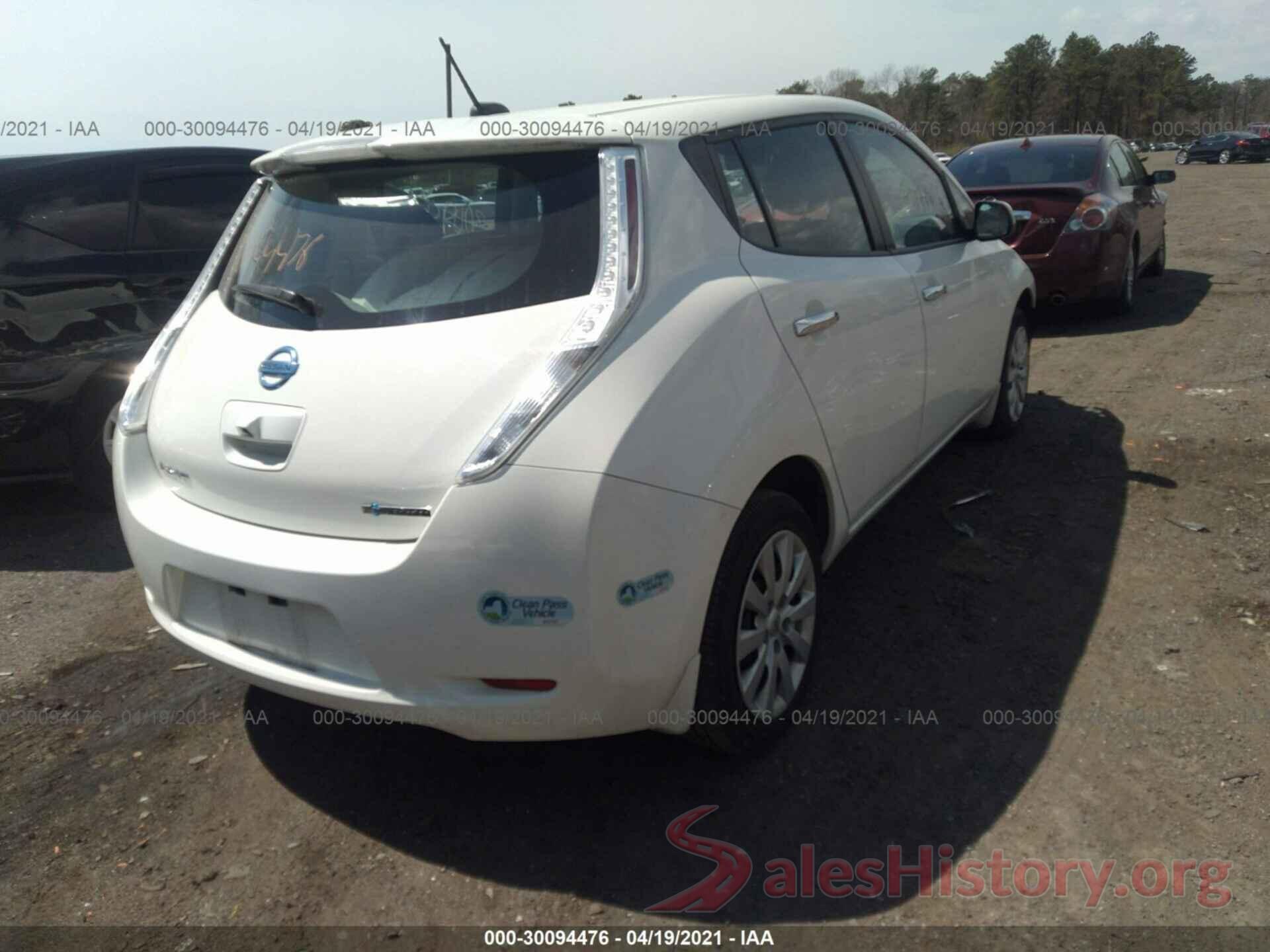 1N4BZ0CP9HC310994 2017 NISSAN LEAF