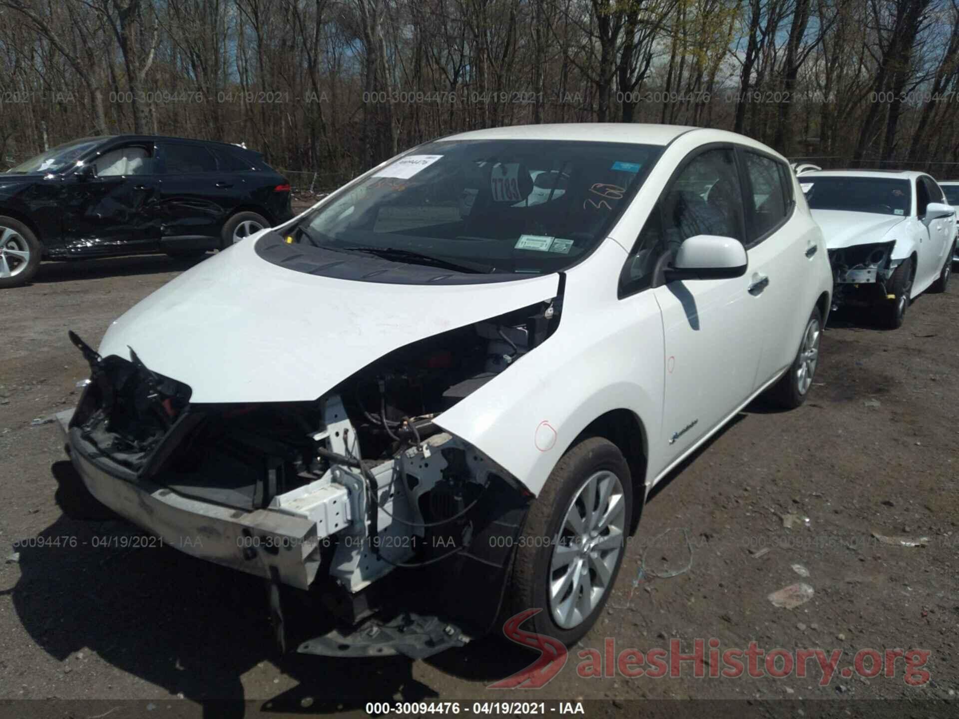 1N4BZ0CP9HC310994 2017 NISSAN LEAF