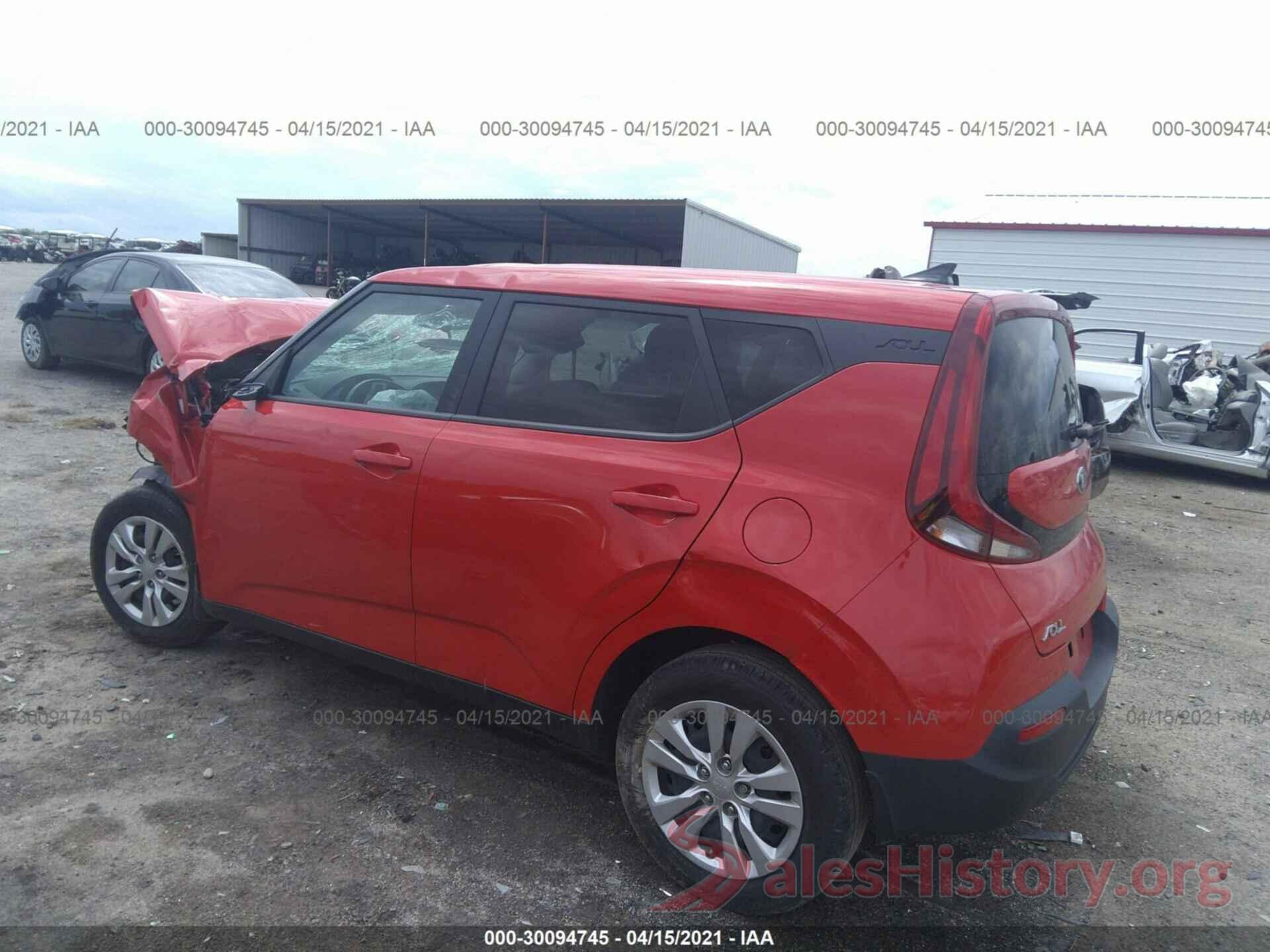 KNDJ23AU0L7077433 2020 KIA SOUL