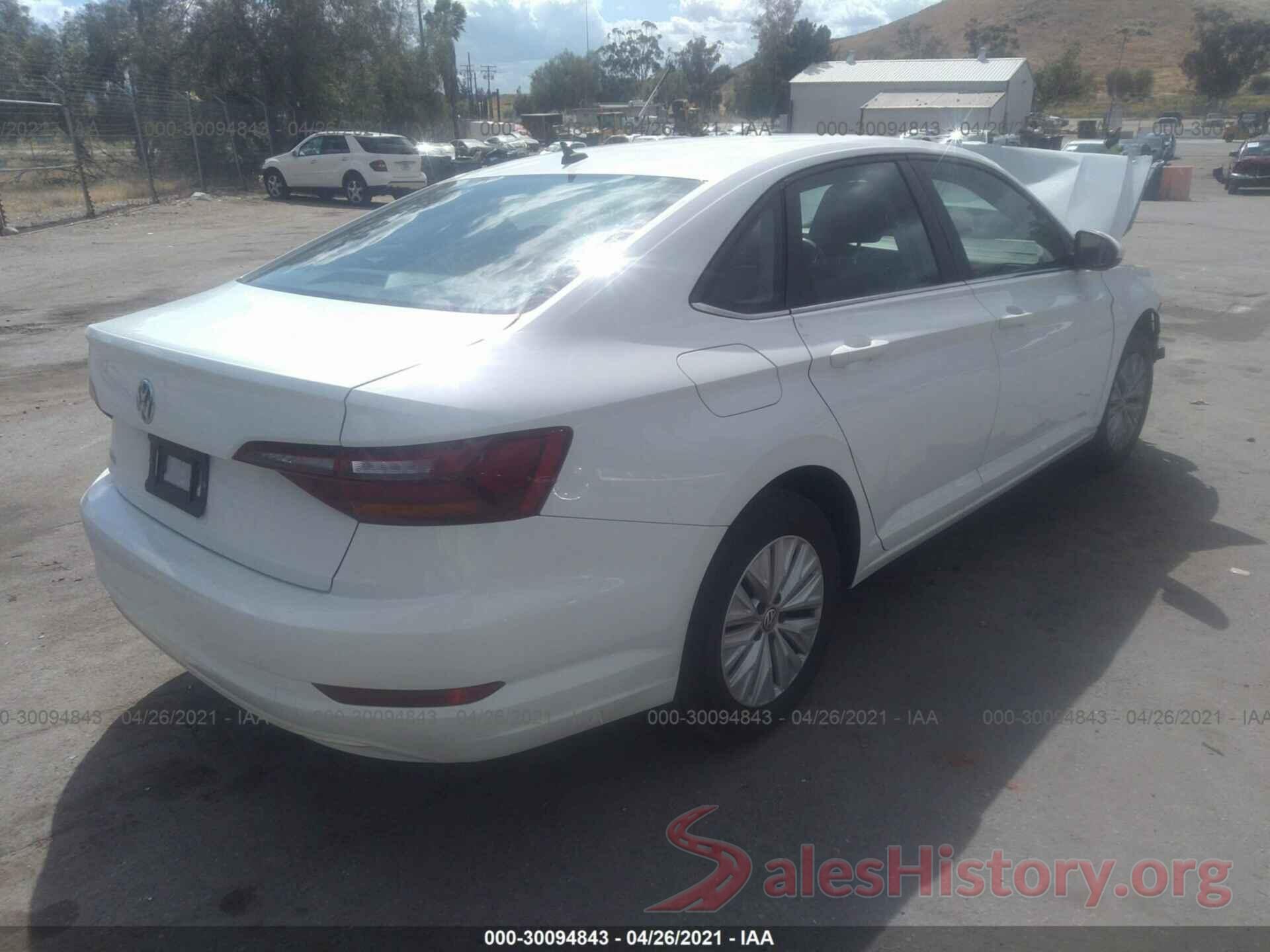 3VWC57BU4KM118654 2019 VOLKSWAGEN JETTA