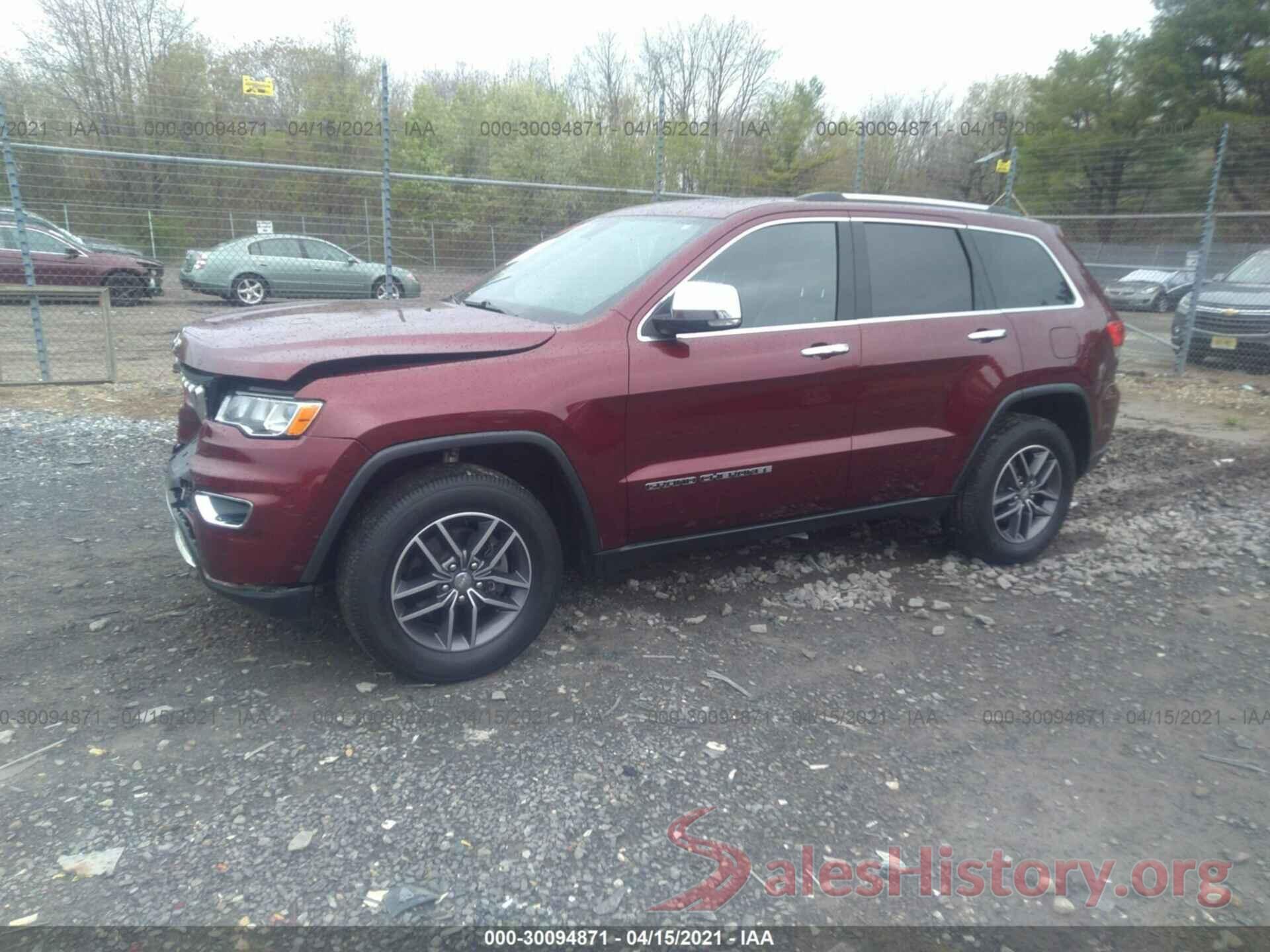 1C4RJFBG2HC673965 2017 JEEP GRAND CHEROKEE