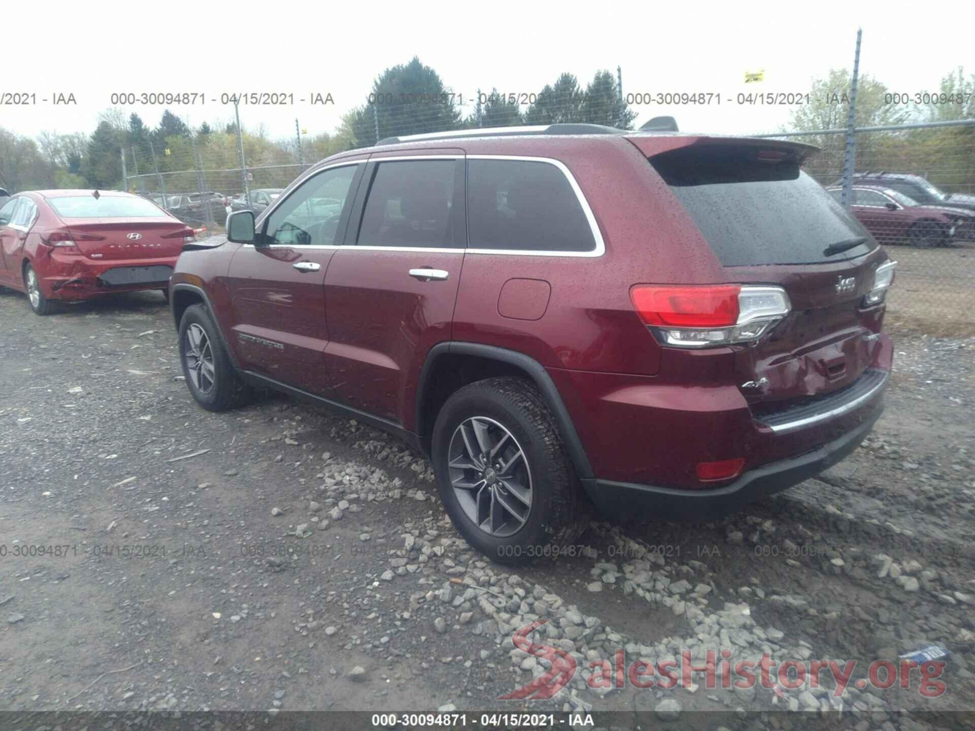 1C4RJFBG2HC673965 2017 JEEP GRAND CHEROKEE