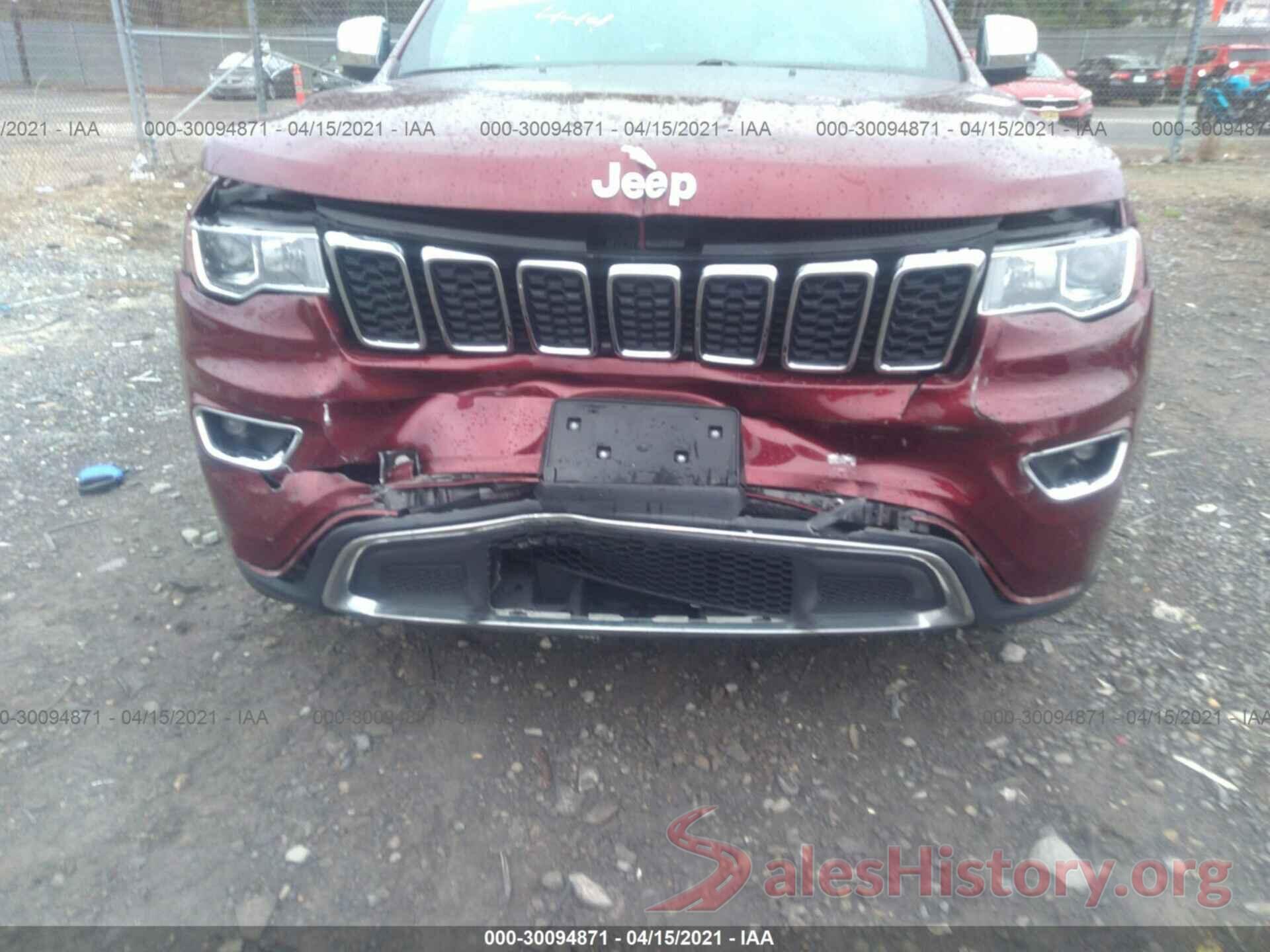 1C4RJFBG2HC673965 2017 JEEP GRAND CHEROKEE