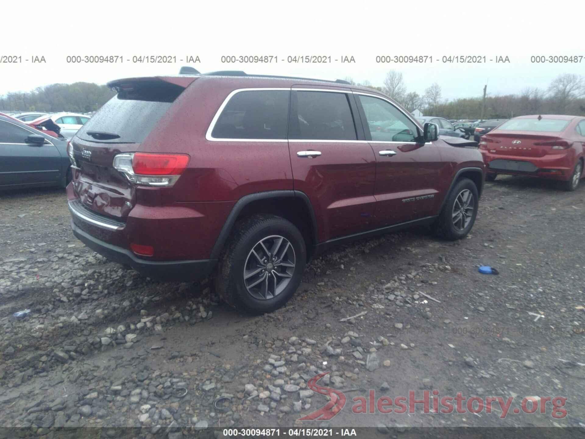 1C4RJFBG2HC673965 2017 JEEP GRAND CHEROKEE