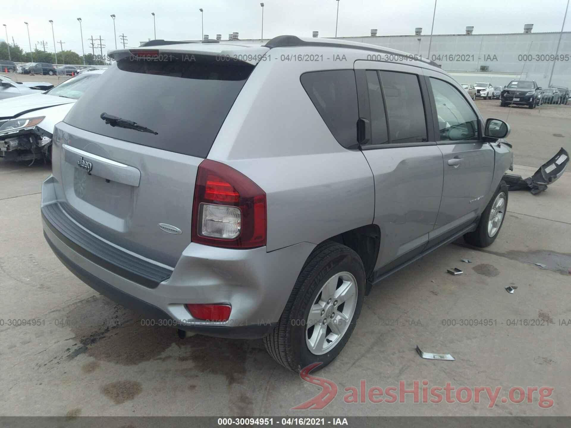 1C4NJCEA1HD148460 2017 JEEP COMPASS