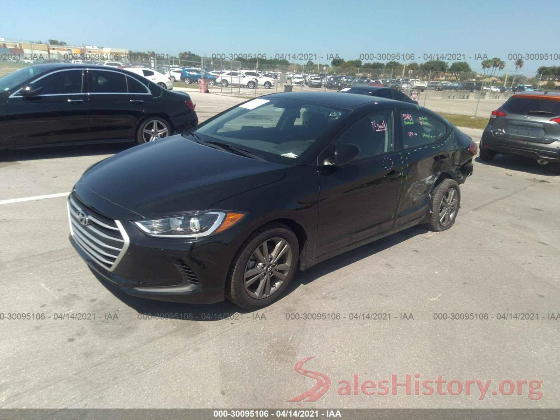 5NPD84LF4JH339186 2018 HYUNDAI ELANTRA