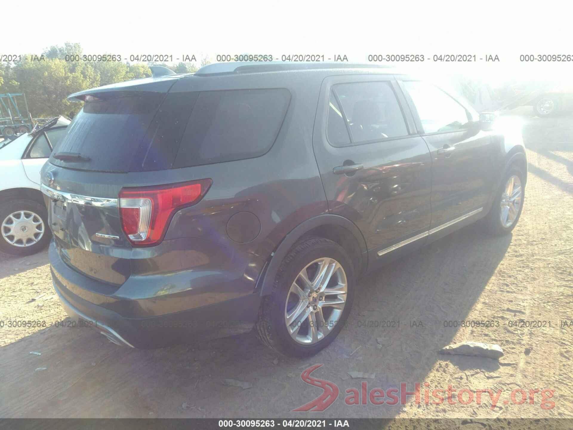 1FM5K7D86GGD00552 2016 FORD EXPLORER