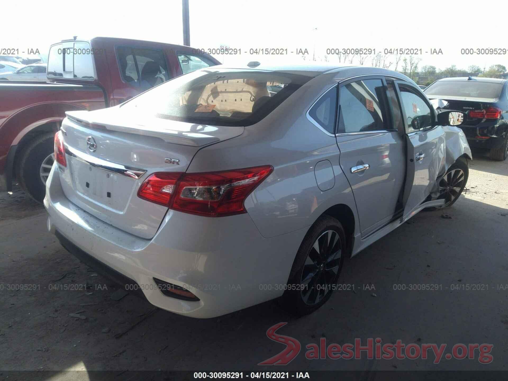 3N1AB7APXKY407435 2019 NISSAN SENTRA