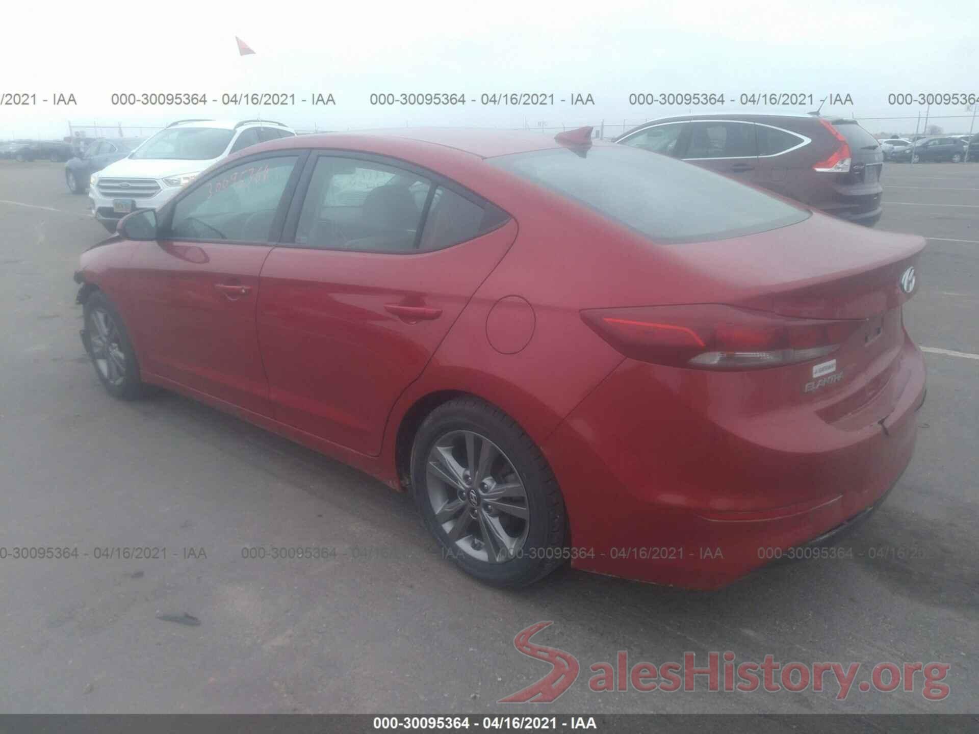 5NPD84LF8JH353575 2018 HYUNDAI ELANTRA