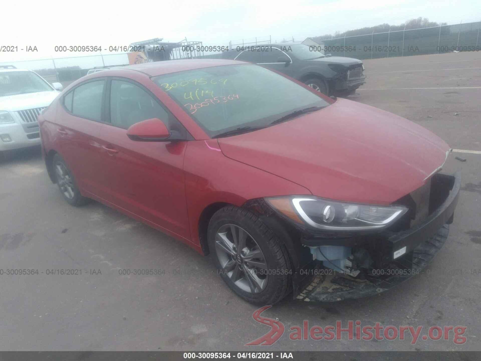 5NPD84LF8JH353575 2018 HYUNDAI ELANTRA