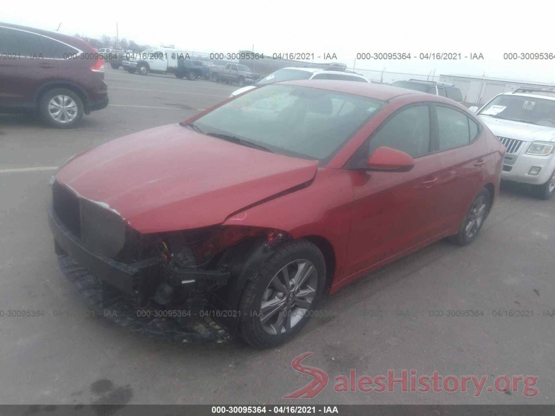 5NPD84LF8JH353575 2018 HYUNDAI ELANTRA