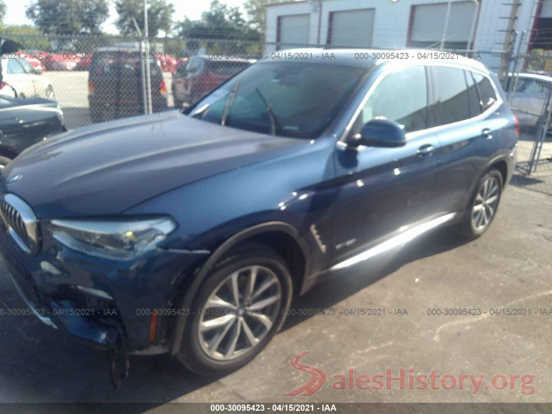 5UXTR9C58JLC75499 2018 BMW X3