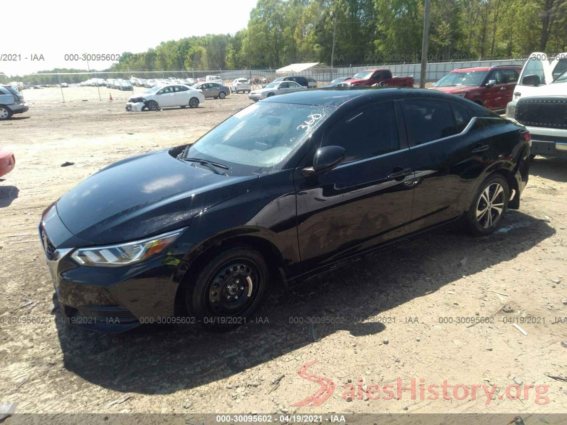 3N1AB8CV7LY275656 2020 NISSAN SENTRA