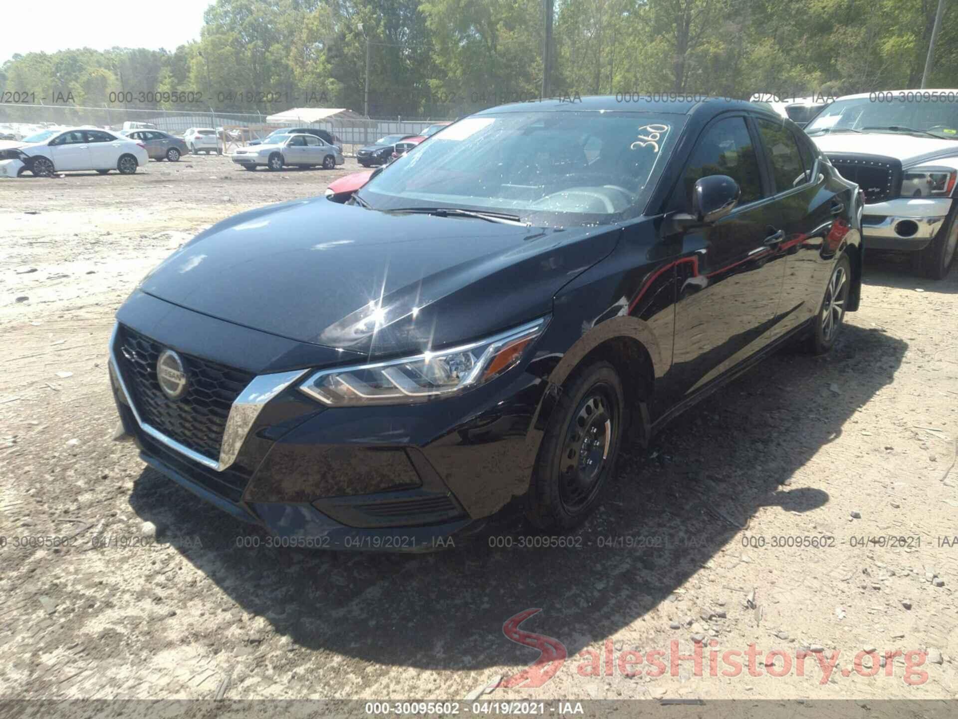 3N1AB8CV7LY275656 2020 NISSAN SENTRA