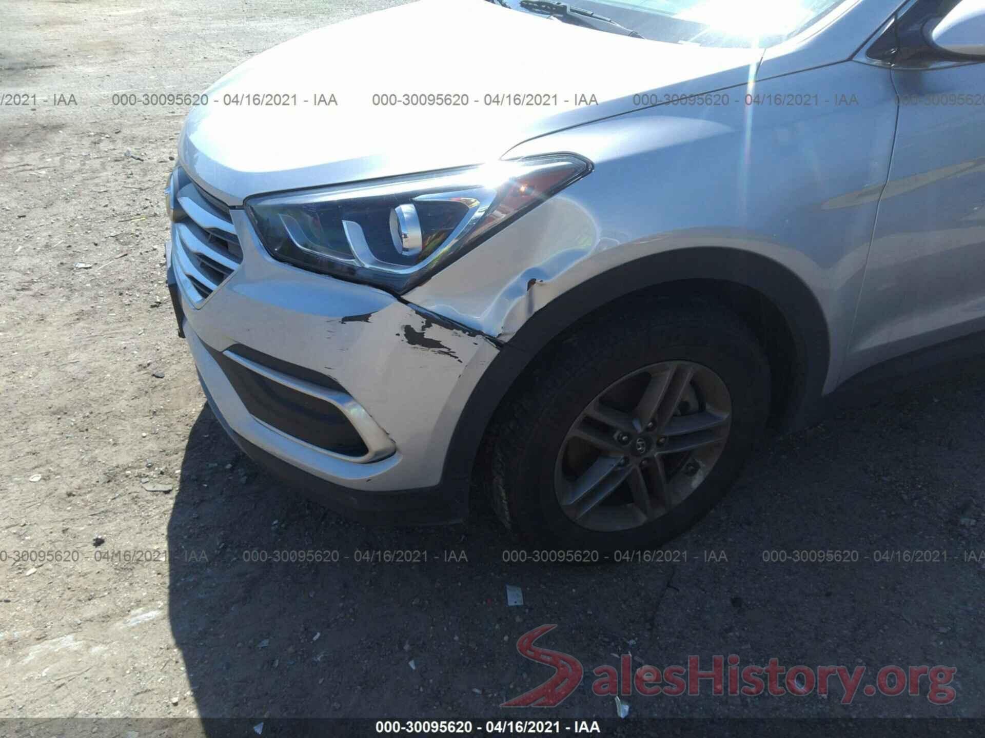 5XYZT3LB1JG555855 2018 HYUNDAI SANTA FE SPORT