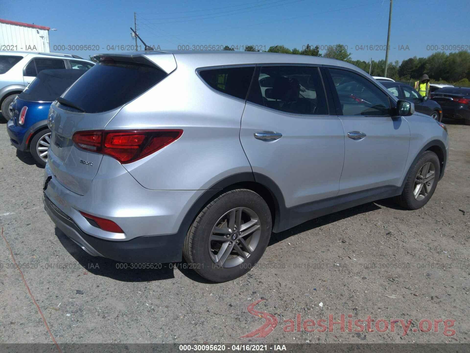 5XYZT3LB1JG555855 2018 HYUNDAI SANTA FE SPORT