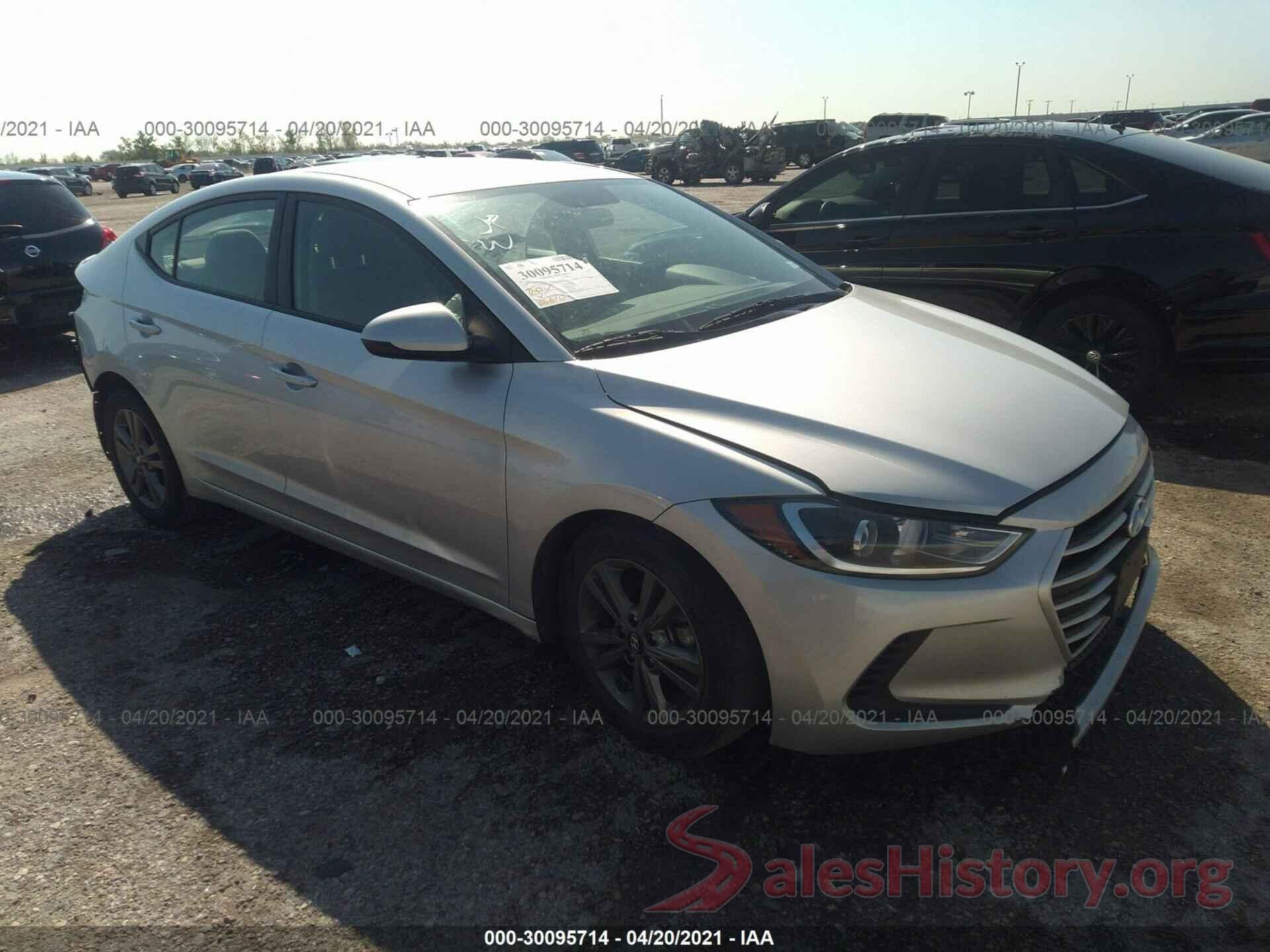 5NPD84LF2JH230760 2018 HYUNDAI ELANTRA