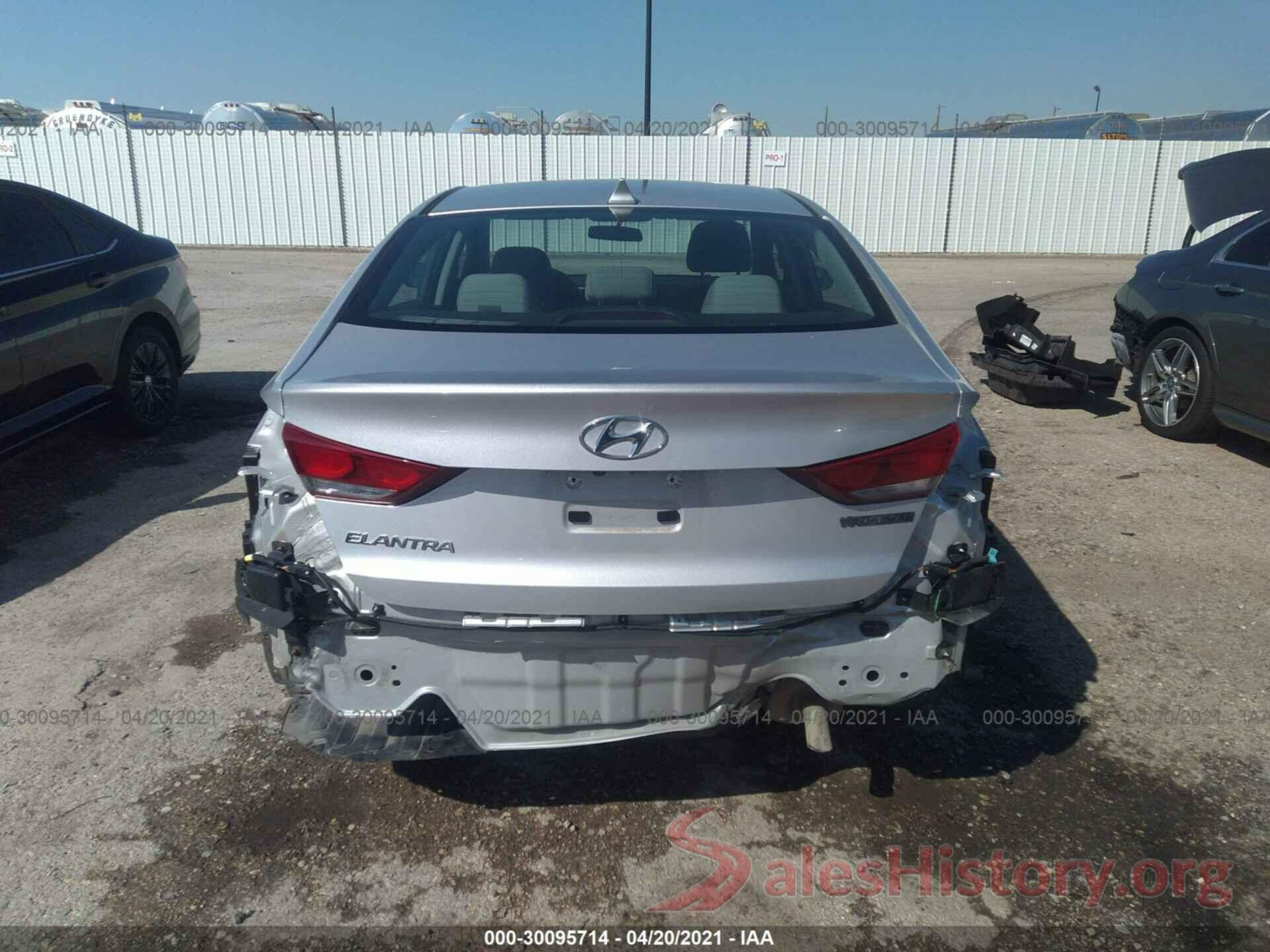 5NPD84LF2JH230760 2018 HYUNDAI ELANTRA