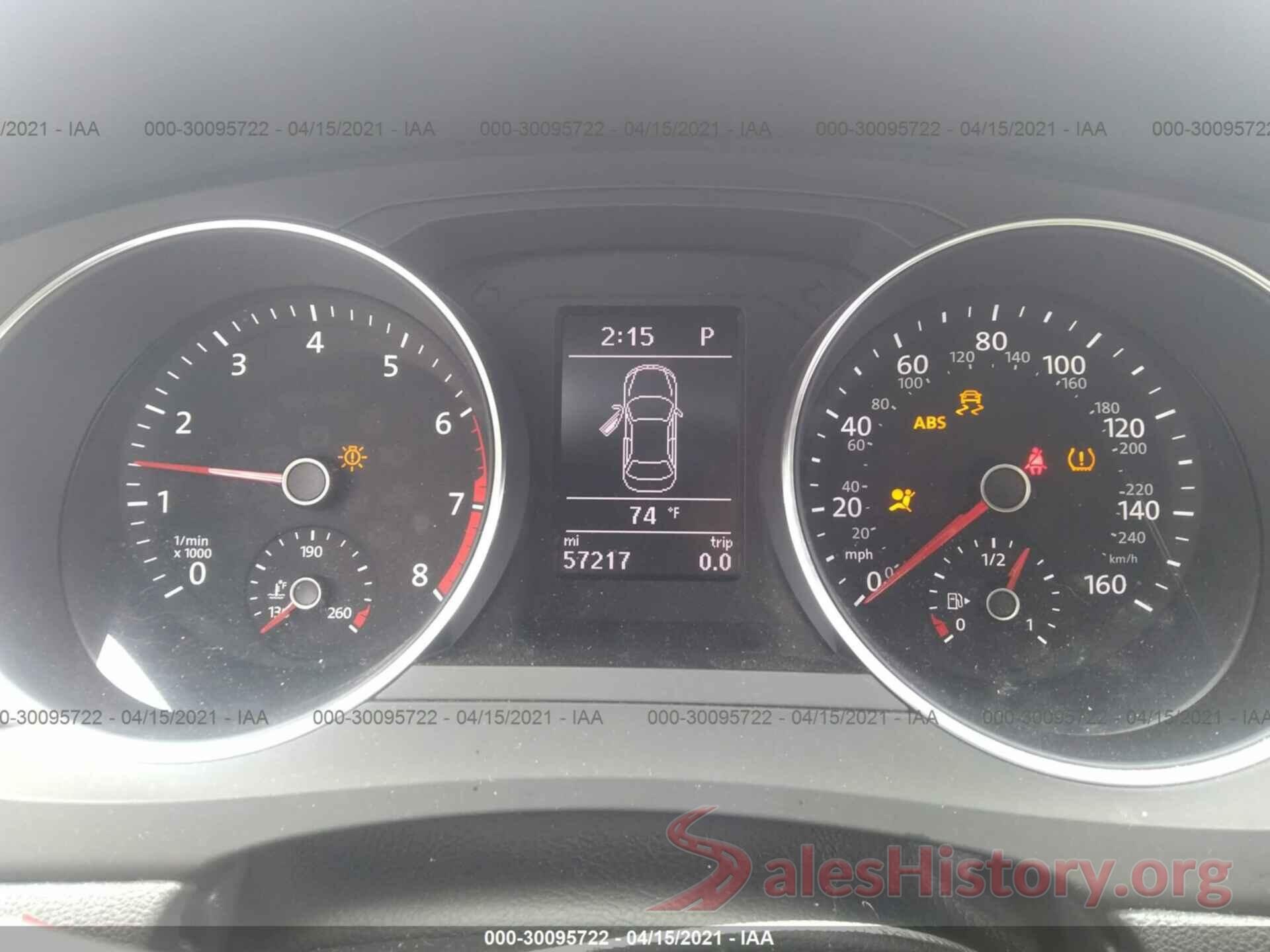 3VWDB7AJ5HM261416 2017 VOLKSWAGEN JETTA