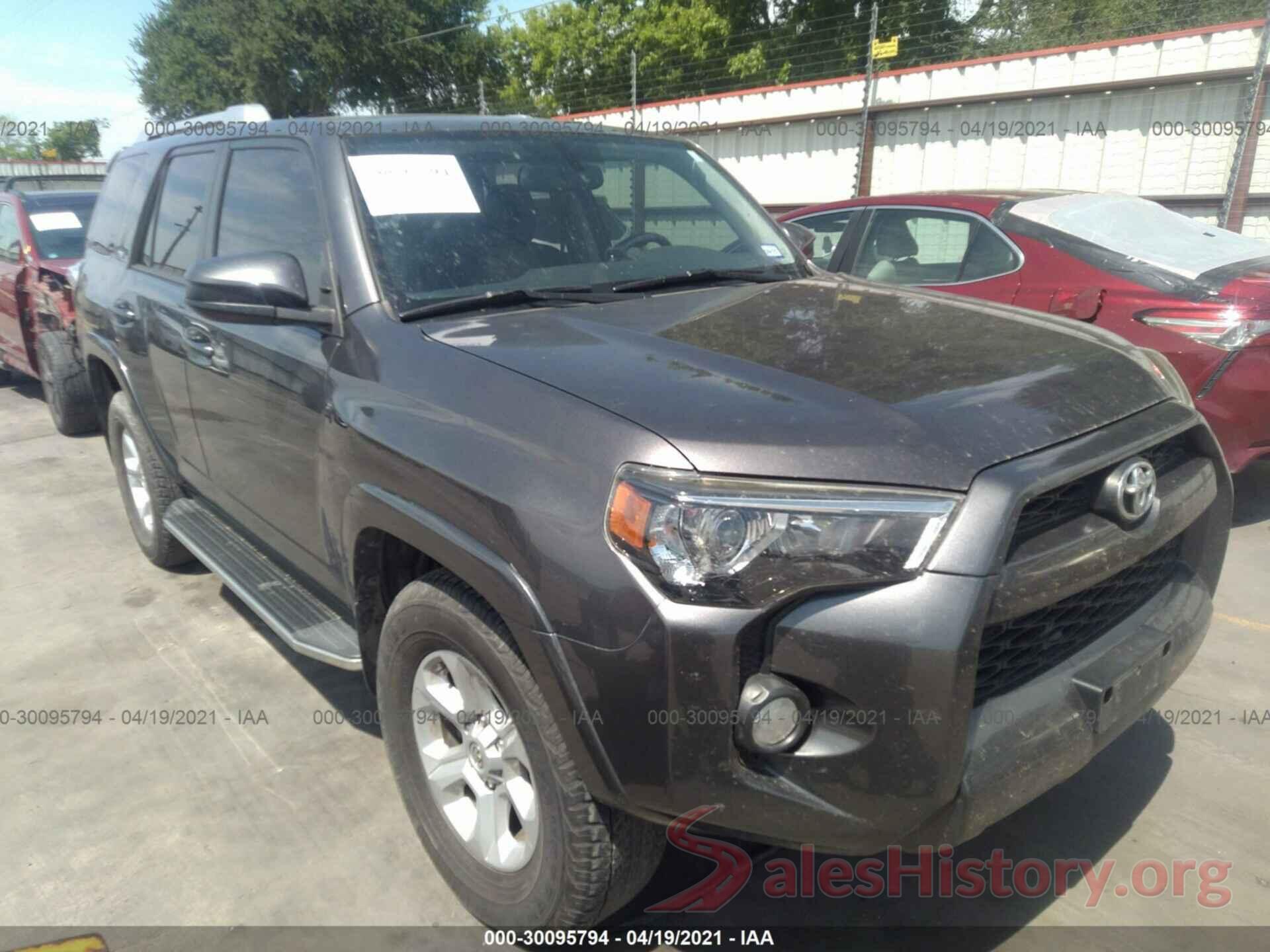 JTEZU5JR9G5126601 2016 TOYOTA 4RUNNER