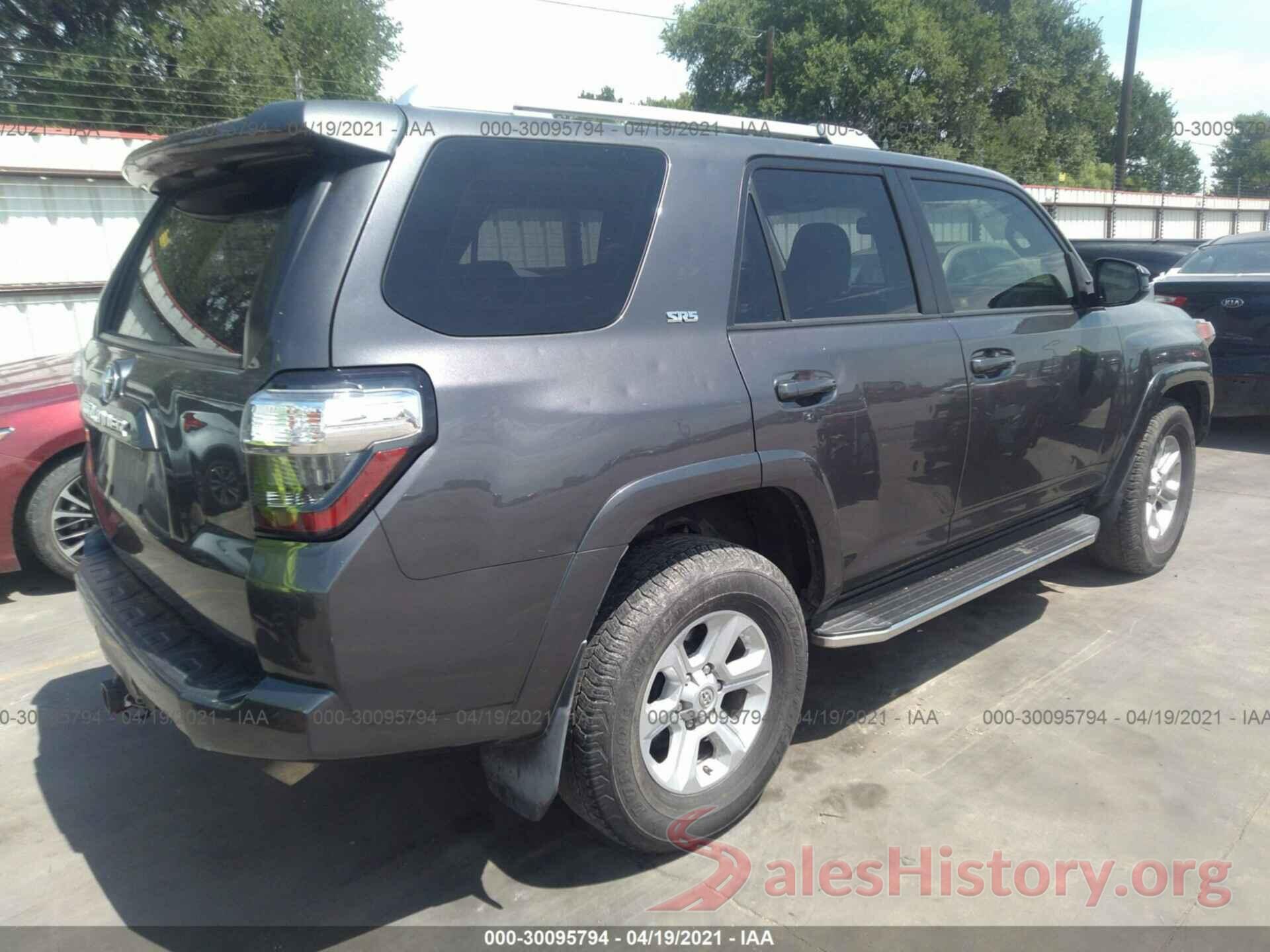 JTEZU5JR9G5126601 2016 TOYOTA 4RUNNER