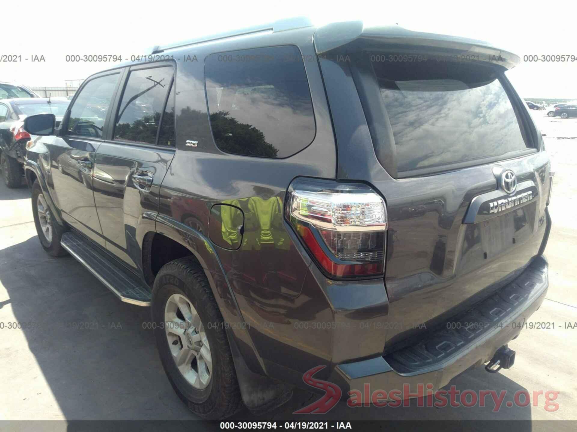 JTEZU5JR9G5126601 2016 TOYOTA 4RUNNER