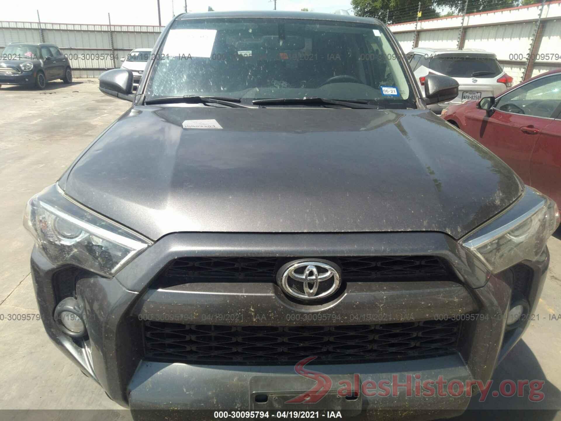 JTEZU5JR9G5126601 2016 TOYOTA 4RUNNER