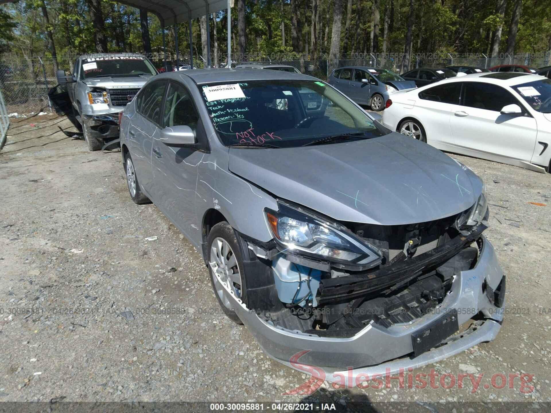 3N1AB7AP4GY270483 2016 NISSAN SENTRA