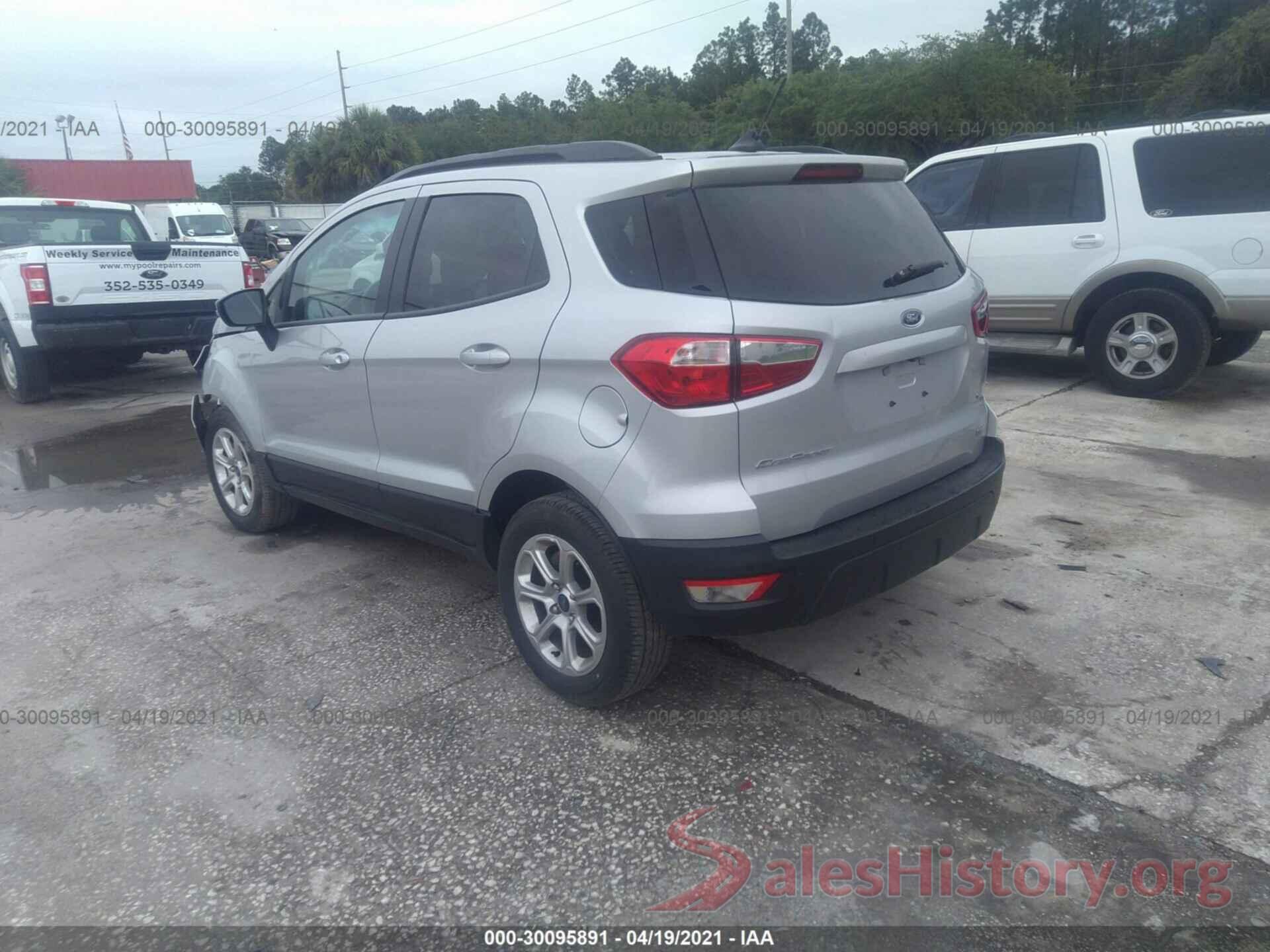 MAJ3S2GE0LC342643 2020 FORD ECOSPORT