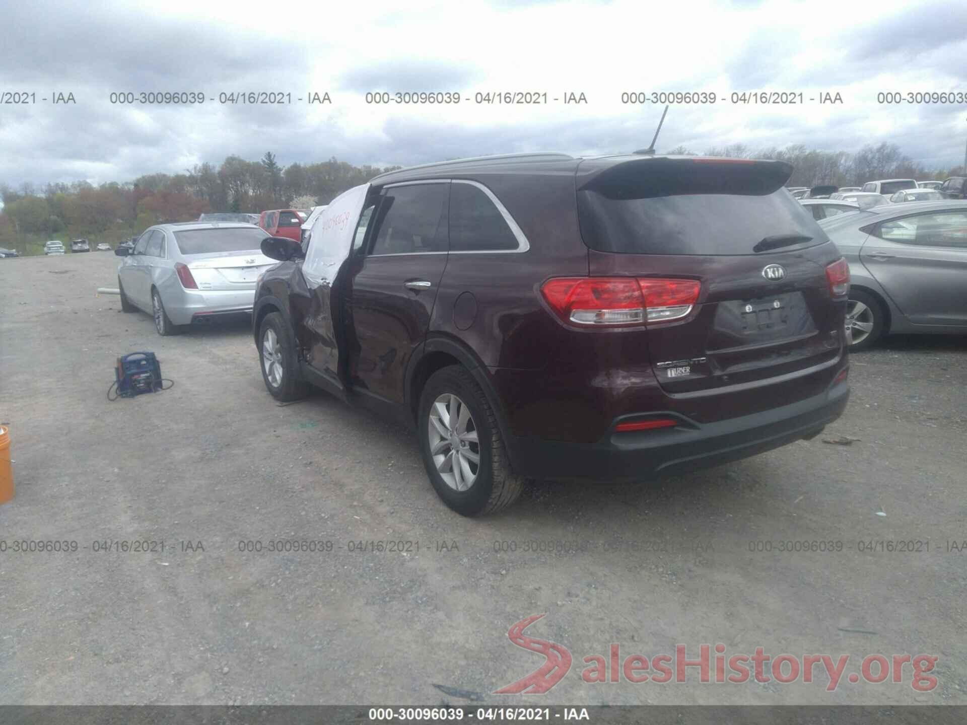 5XYPGDA37HG332954 2017 KIA SORENTO