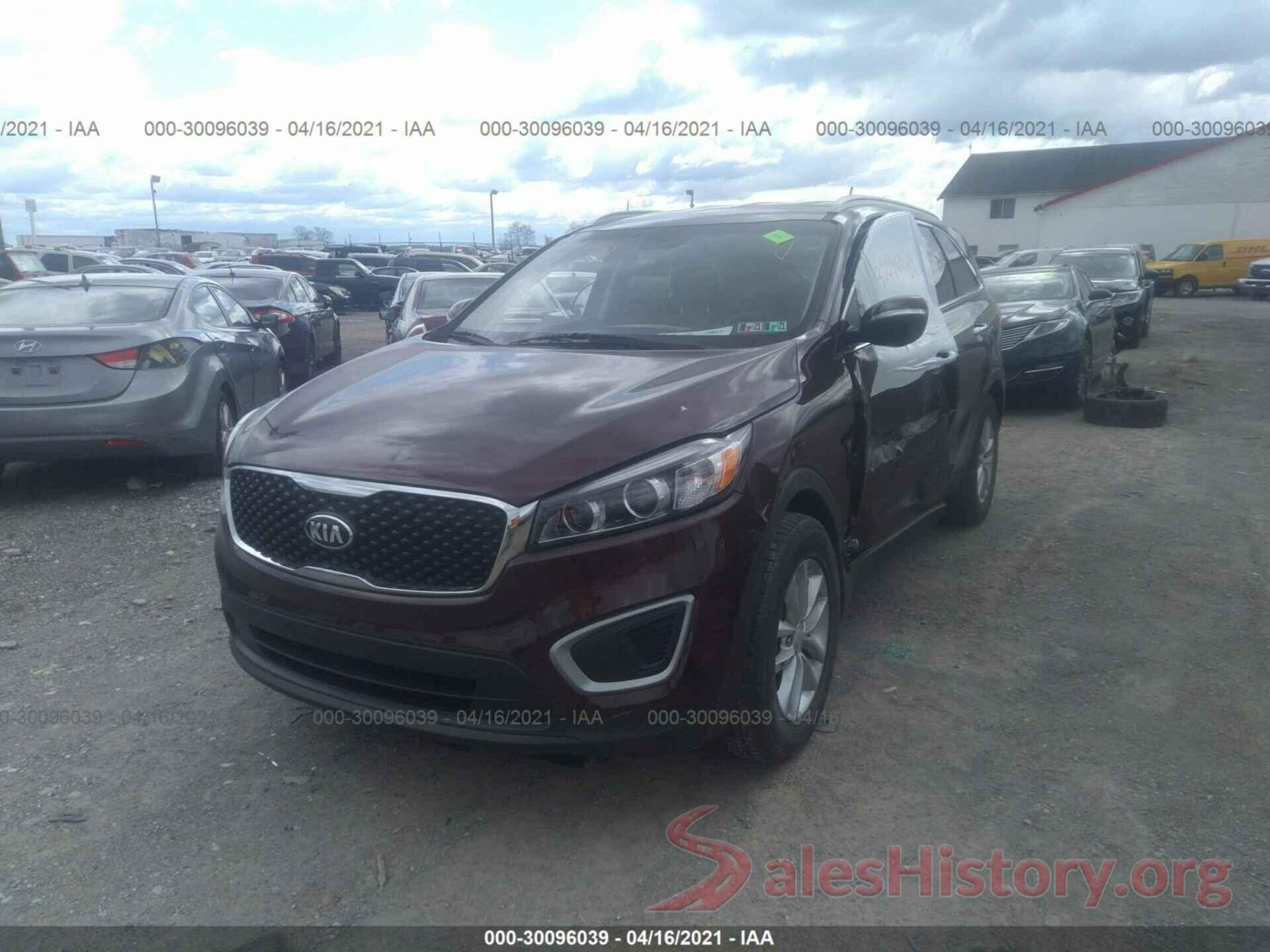 5XYPGDA37HG332954 2017 KIA SORENTO